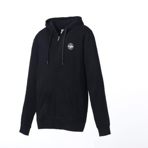 102419-008 | CORE LOGO ZIP UP HOODY PS | BLACK