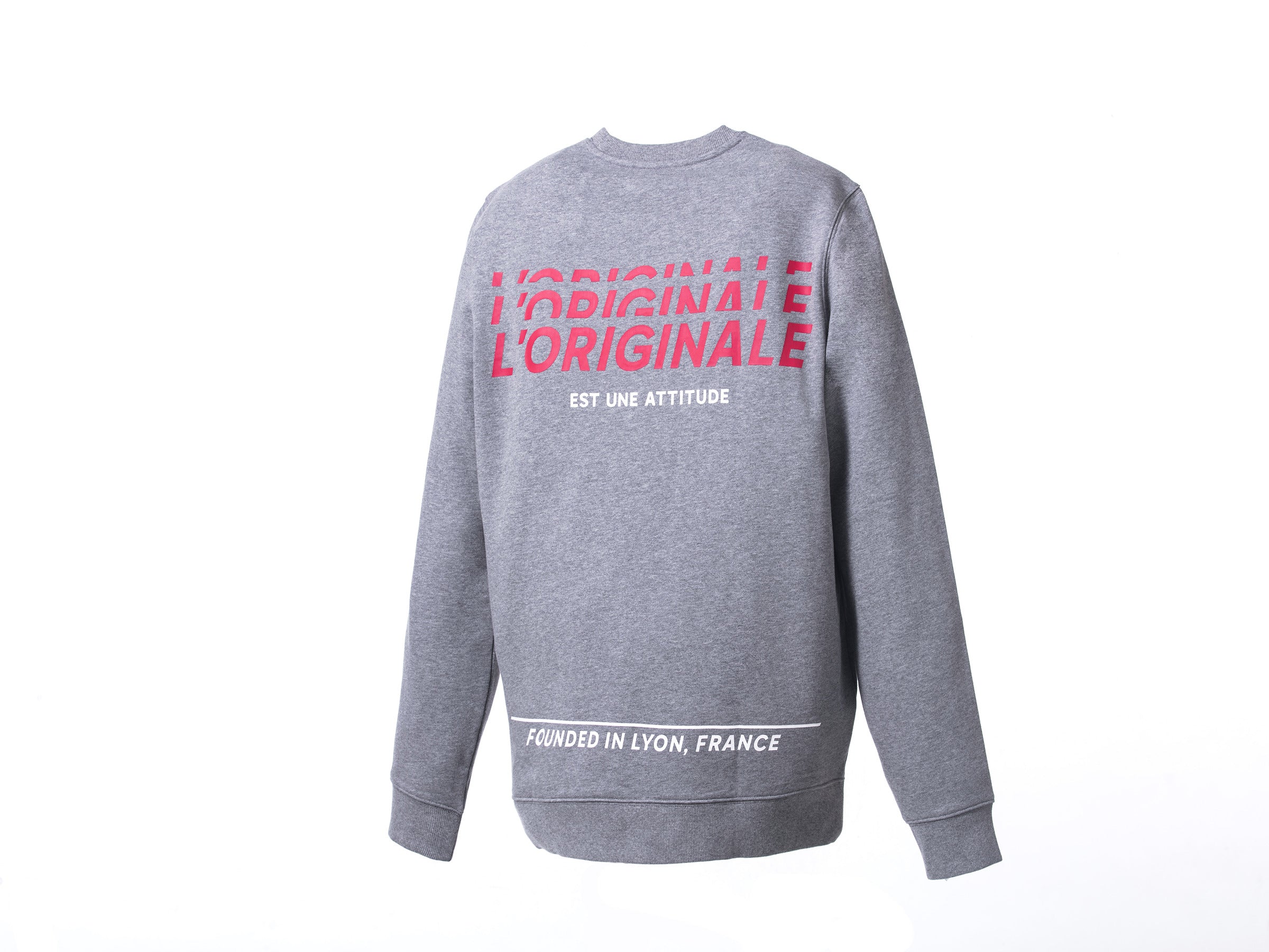 172415-004 | PALLADIUM FRANCE CREW BP | DARK HEATHER GREY - Image 2