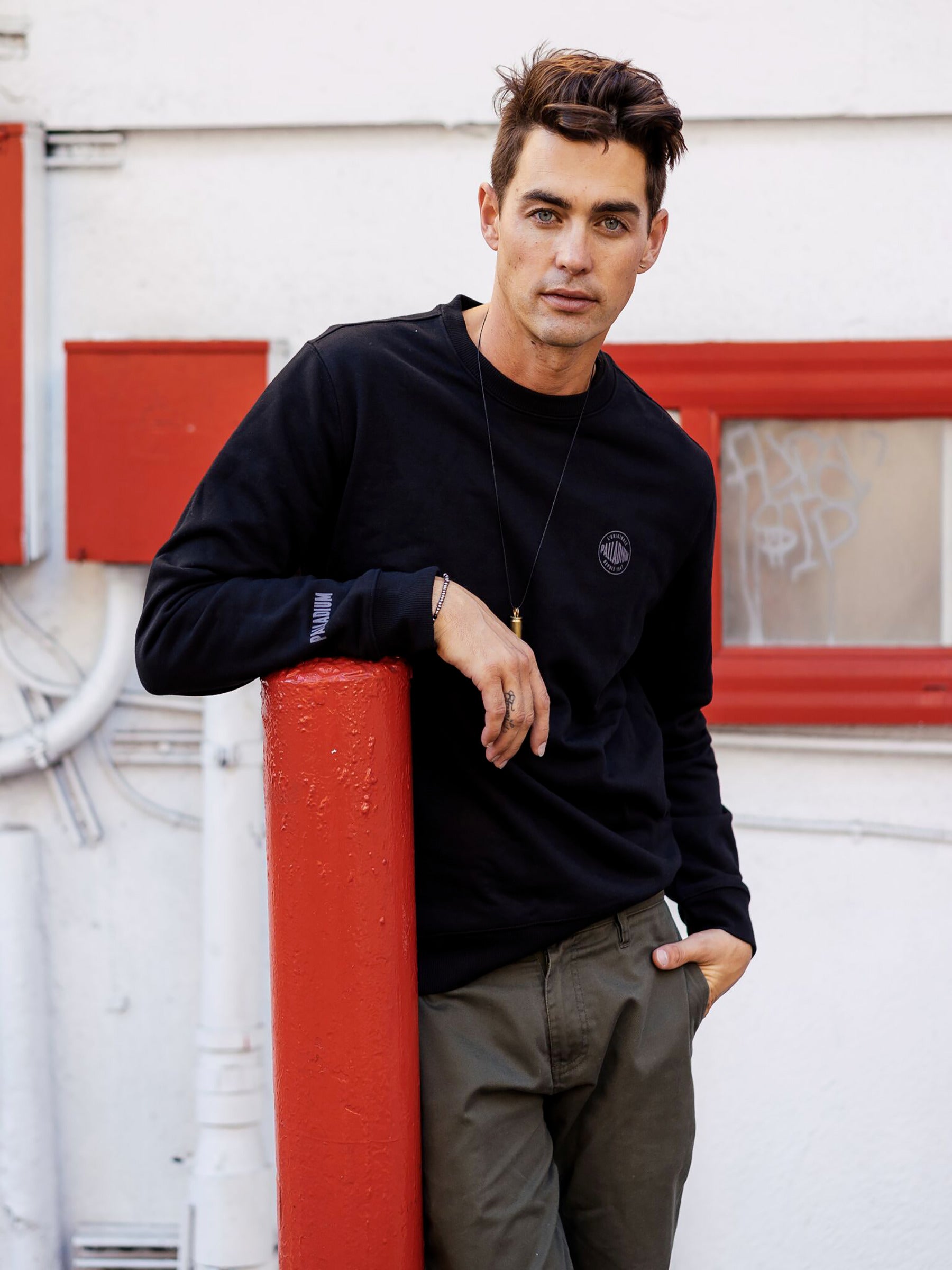 172416-008 | CORE LOGO CREW | BLACK - Image 3