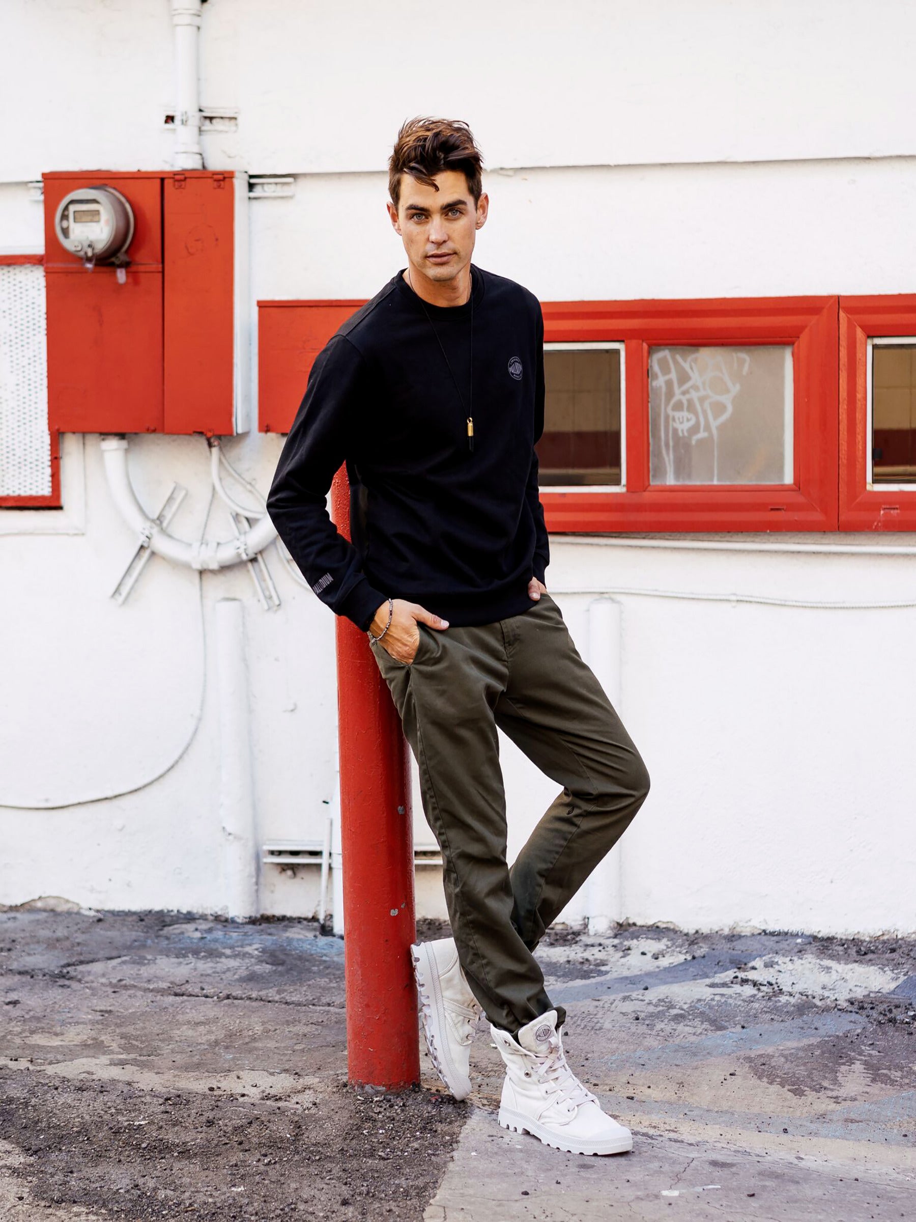 172416-008 | CORE LOGO CREW | BLACK - Image 4