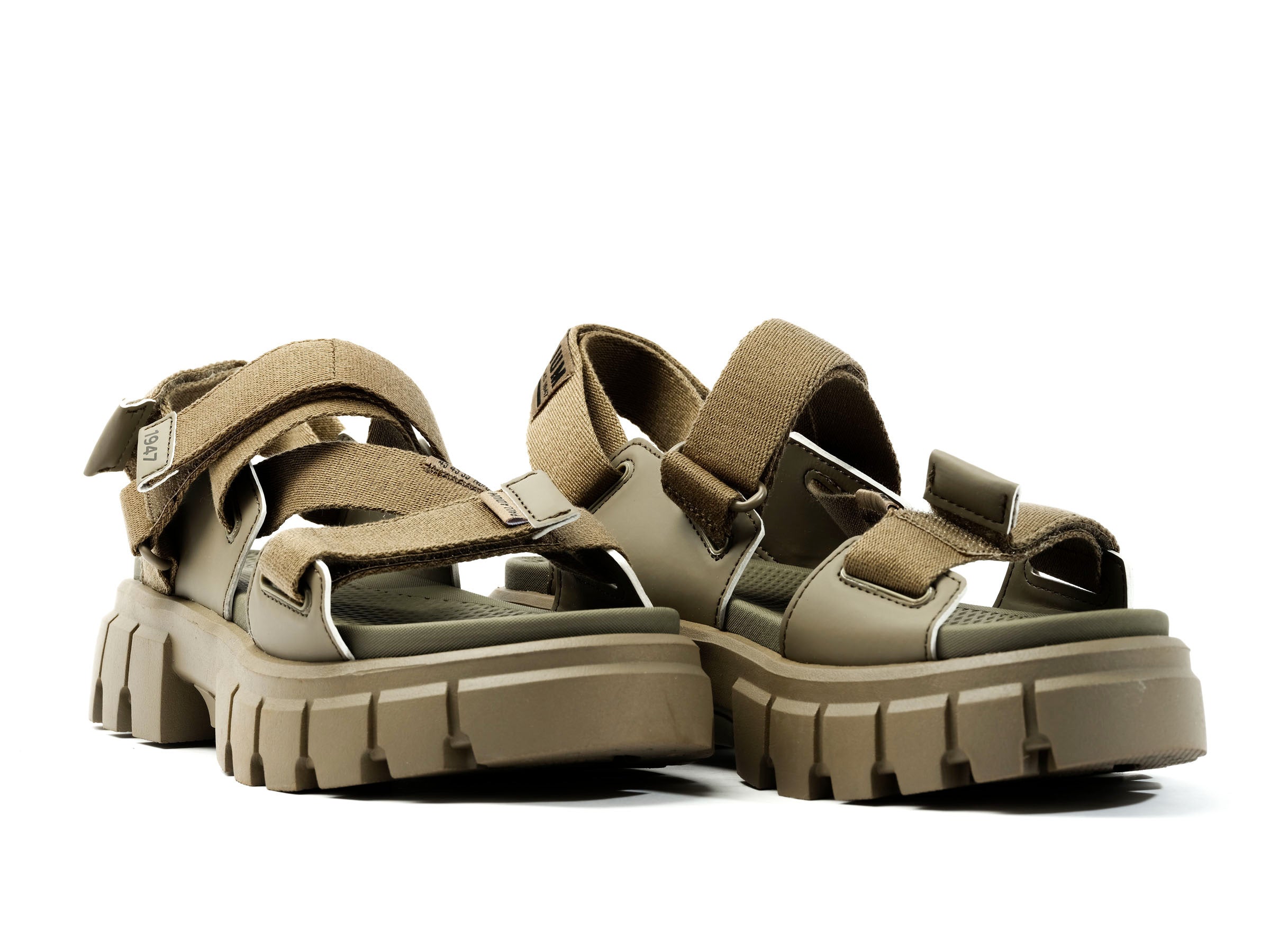 98578-377-M | REVOLT SANDAL MONO | DUSKY GREEN - Image 6