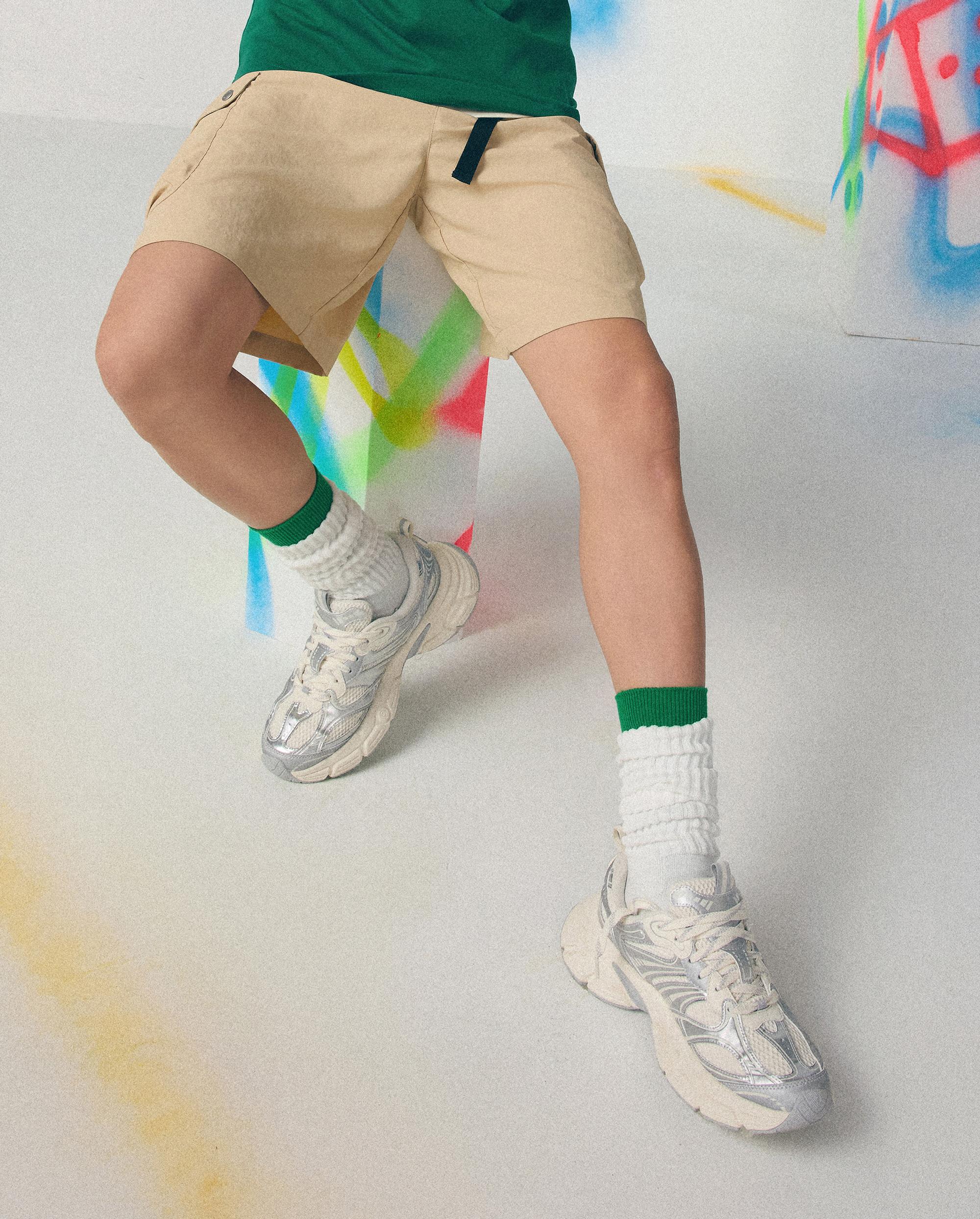 04556-199-M | MEN'S PALLAEIFFEL SNEAKERS | WT/GY/WT - Image 8