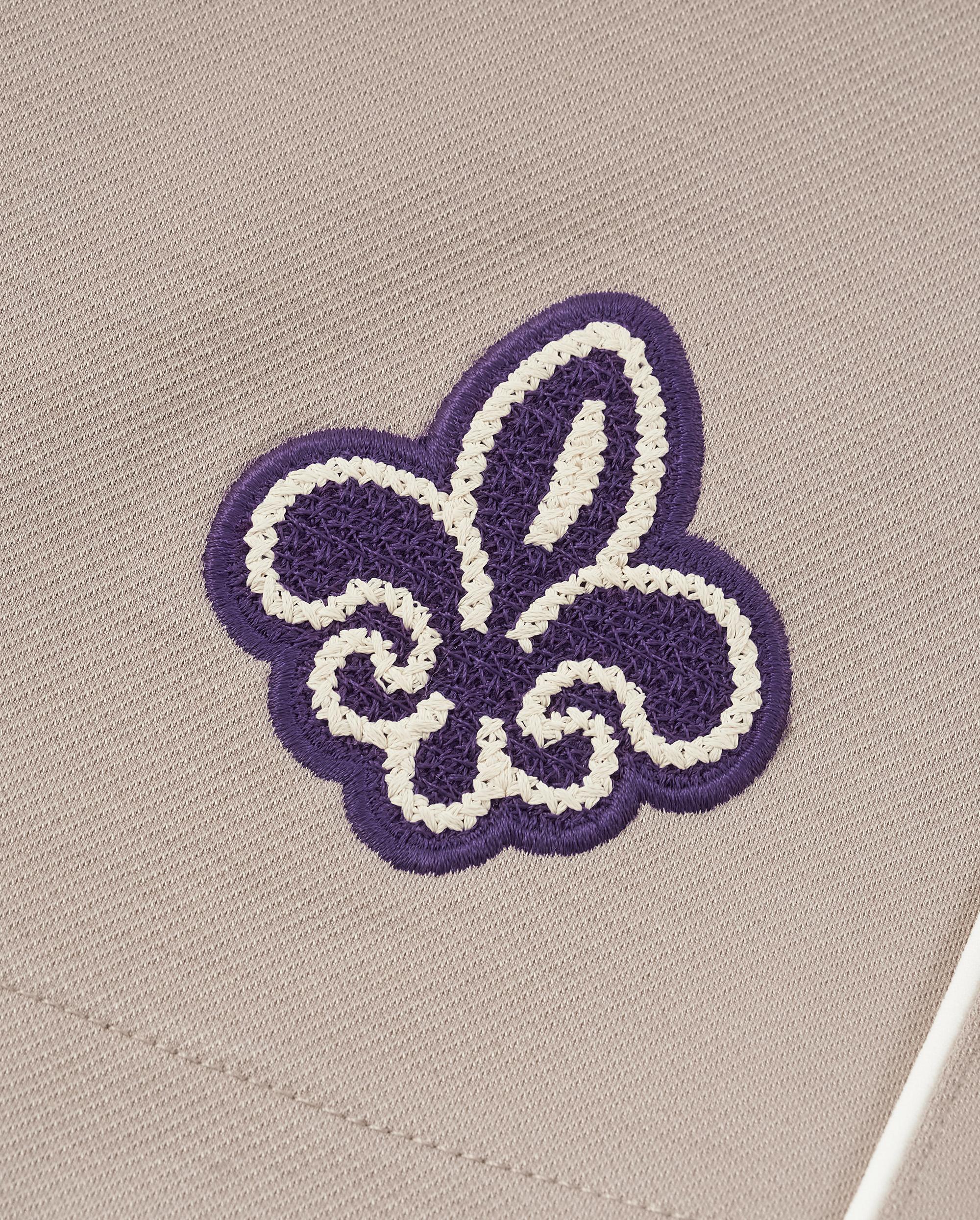 1011323-050 | MEN'S IRIS LOGO LOOSE FIT SIDE STRIPES SHORTS | MOON ROCK - Image 6