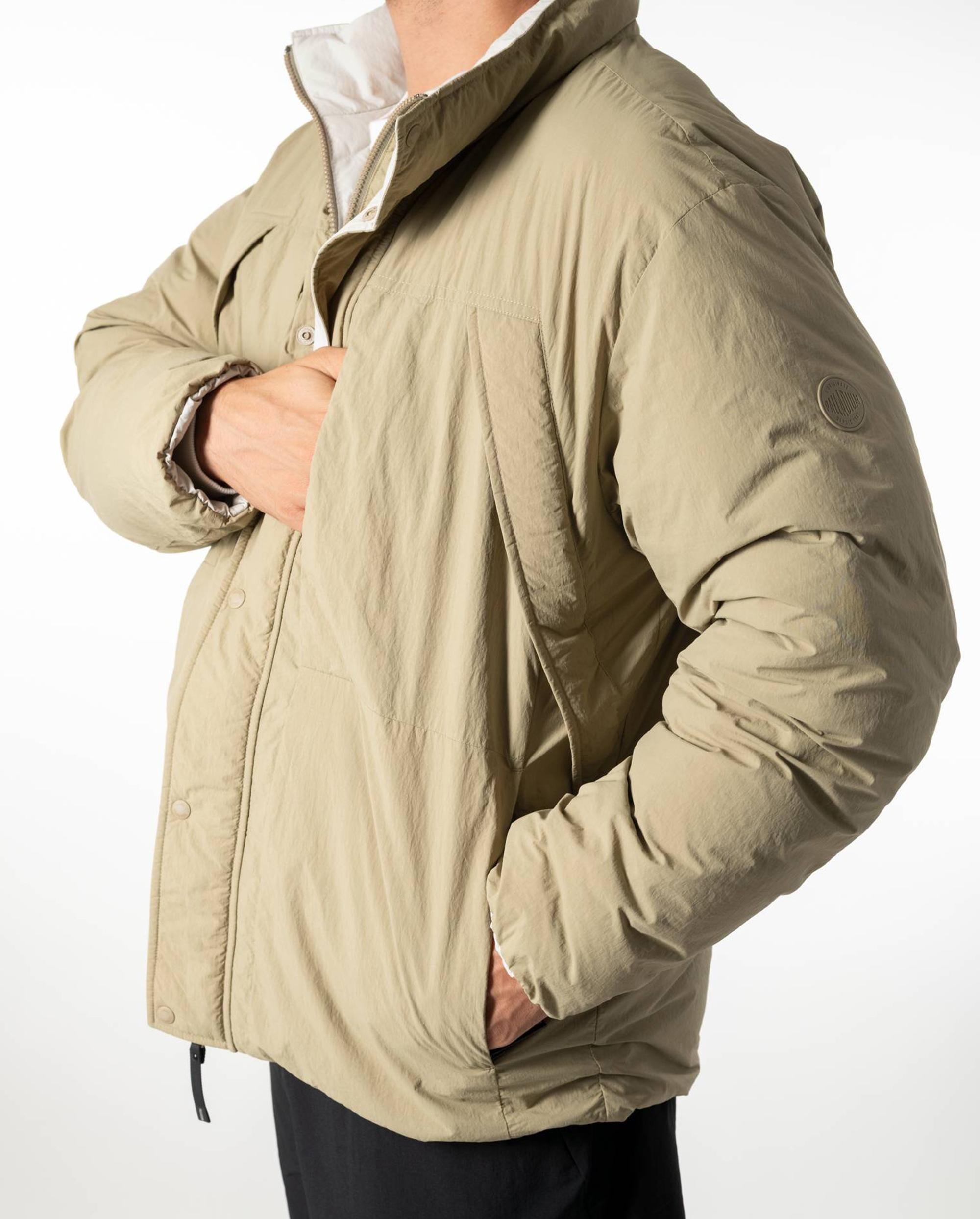 1011699-257 | MEN'S WATER REPELLENT REVERSIBLE DOWN JACKET | WARM SAND - Image 6