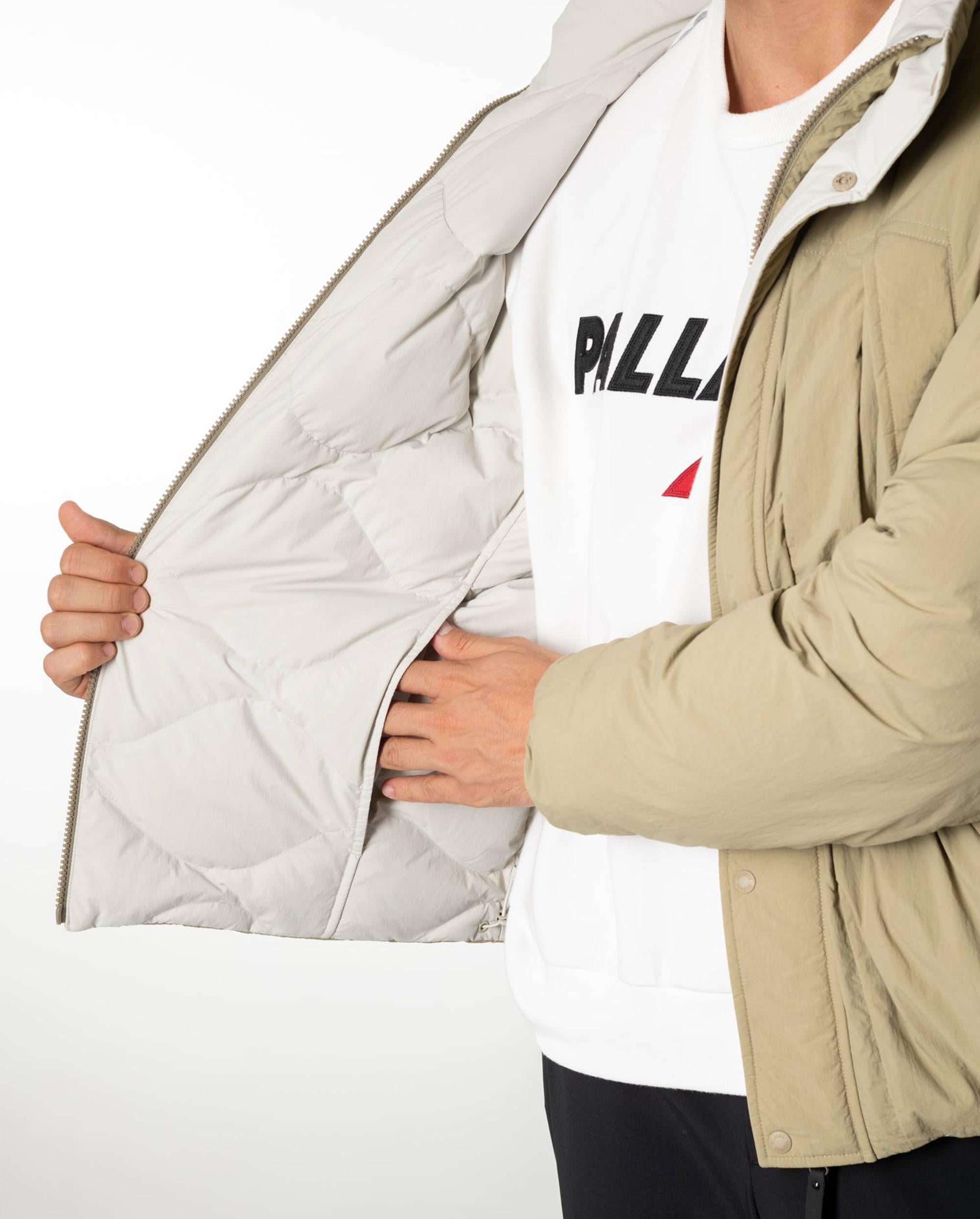 1011699-257 | MEN'S WATER REPELLENT REVERSIBLE DOWN JACKET | WARM SAND - Image 7