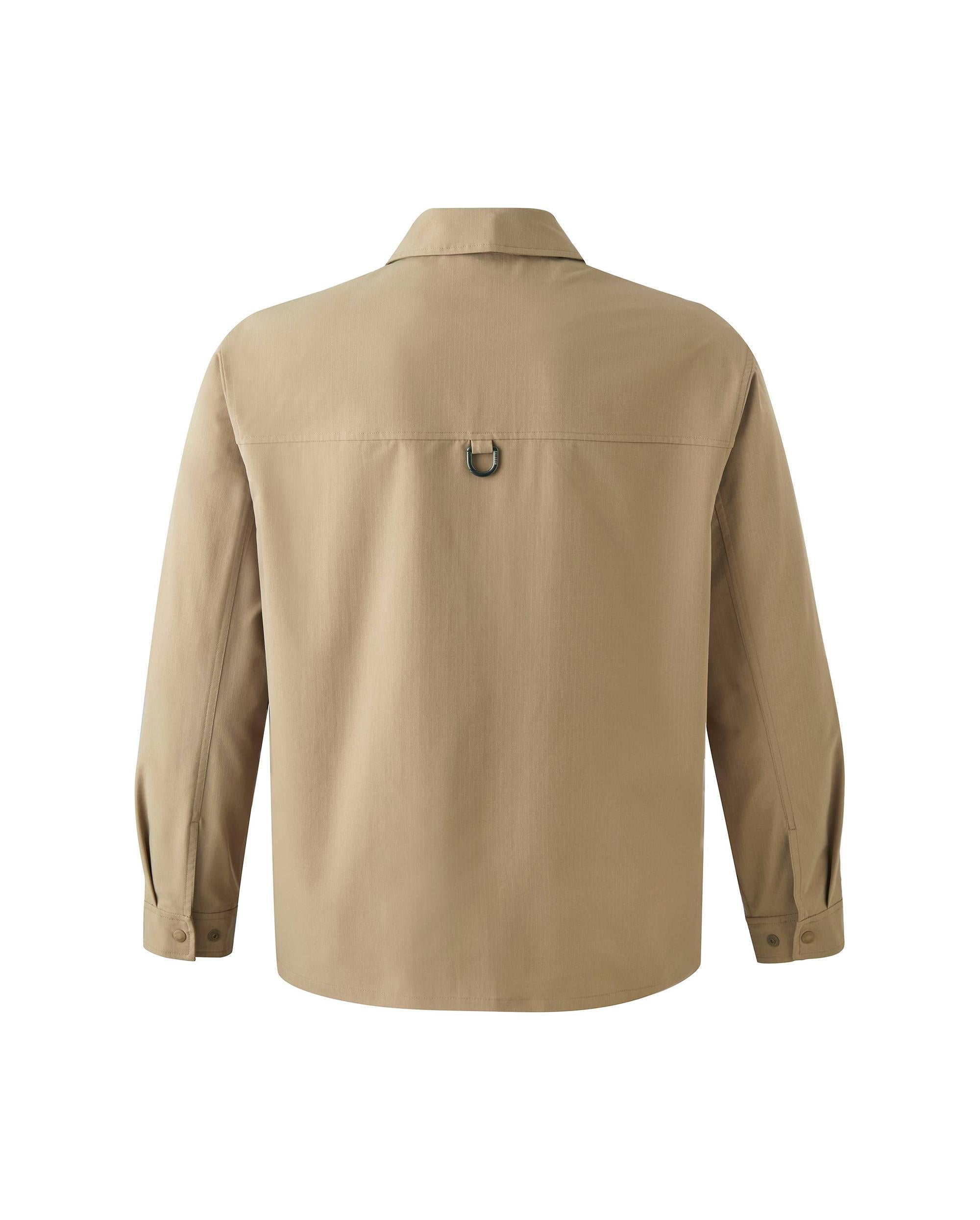 1011734-297 | MEN'S PALLADIUM LOGO WATER REPELLENT CARGO JACKET | HERITAGE CAMEL - Image 8