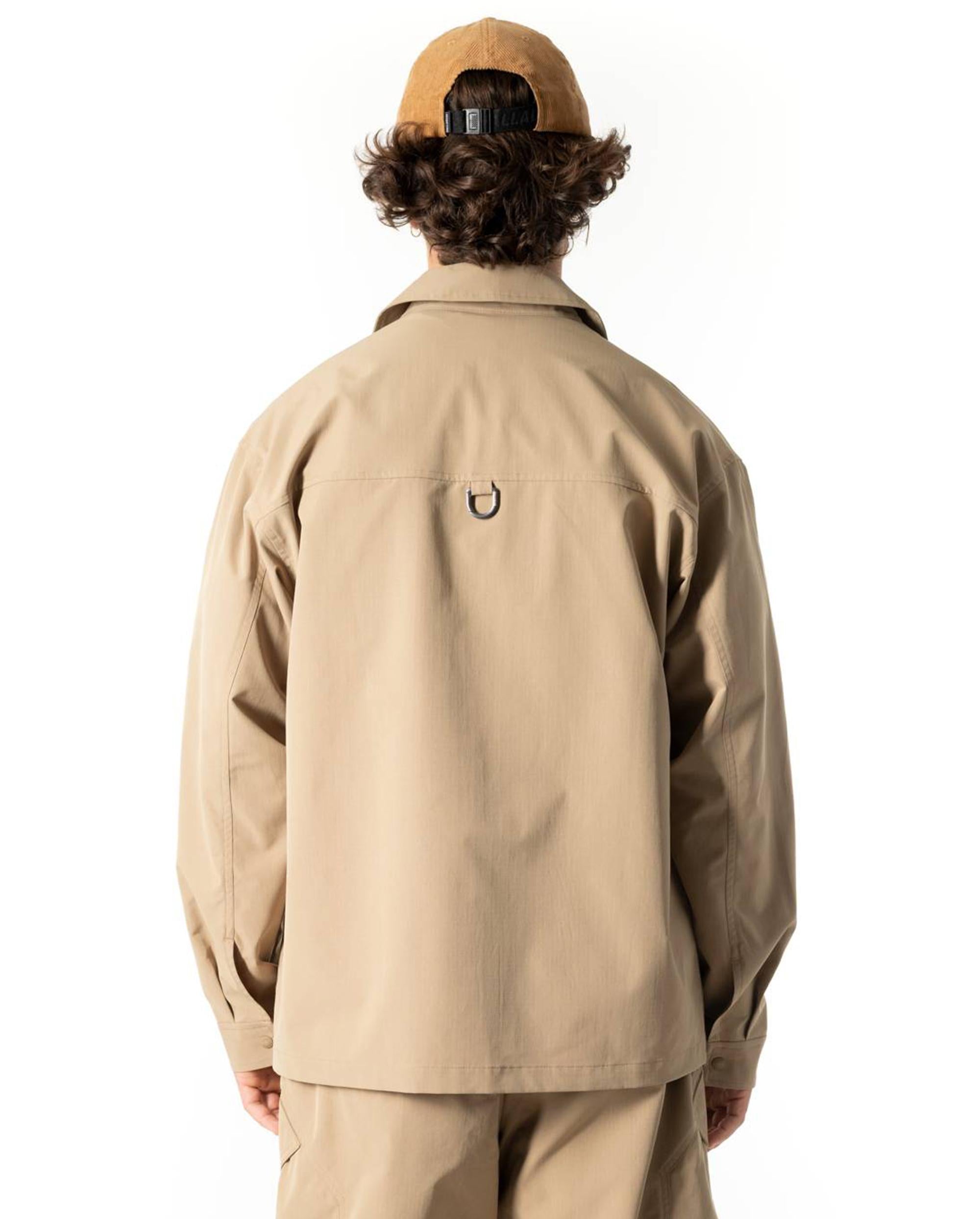 1011734-297 | MEN'S PALLADIUM LOGO WATER REPELLENT CARGO JACKET | HERITAGE CAMEL - Image 2