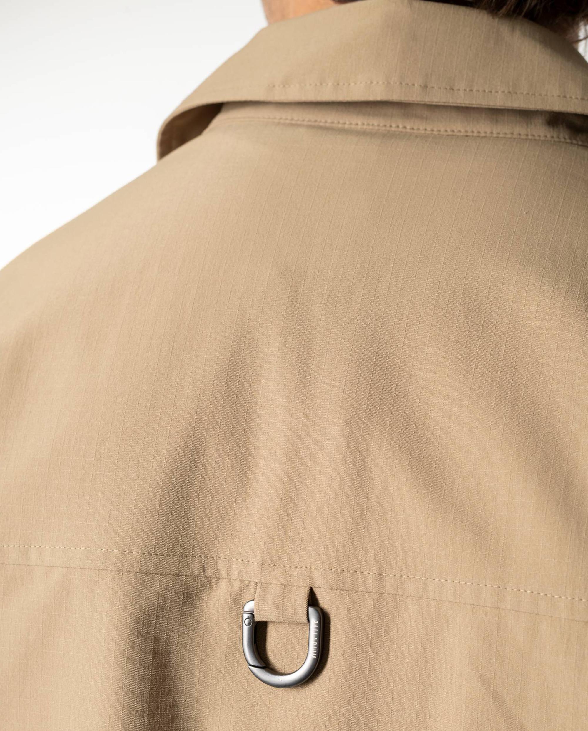 1011734-297 | MEN'S PALLADIUM LOGO WATER REPELLENT CARGO JACKET | HERITAGE CAMEL - Image 5