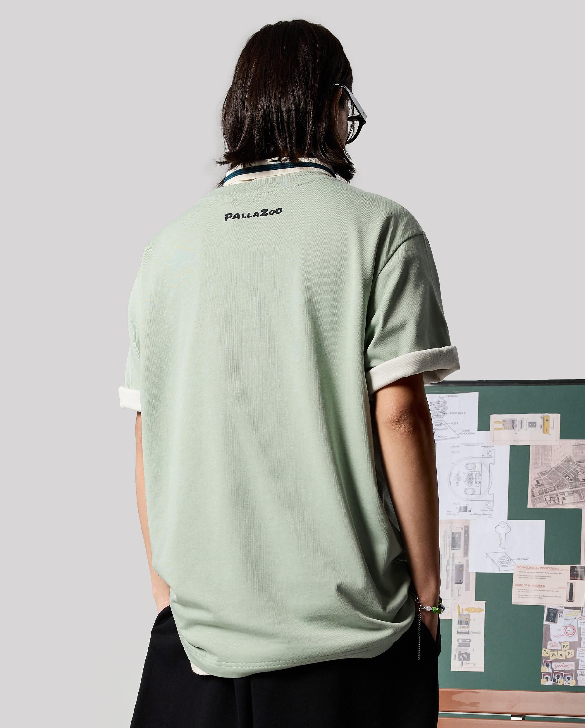 1011785-376 | MEN'S CAPYBARA LOGO LOOSE FIT COTTON T-SHIRT | JADEITE - Image 2