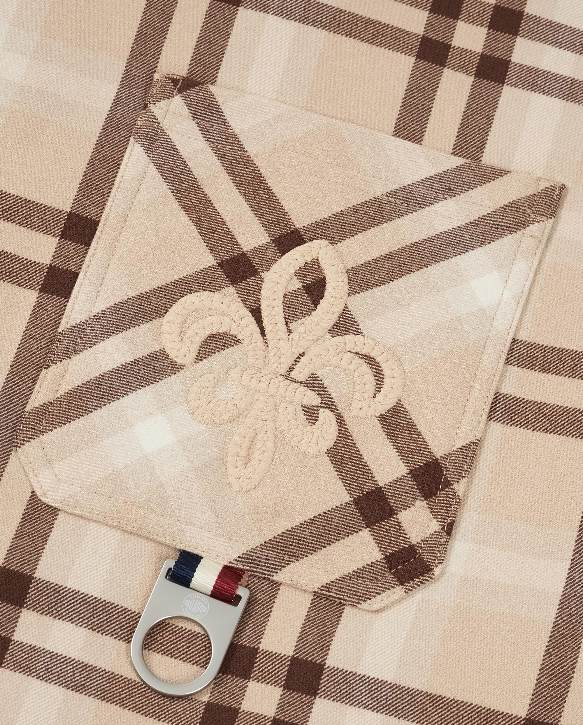 1011823-160 | MEN'S IRIS LOGO CHECKED POCKET JACKET | LTH CO PLAID - Image 4