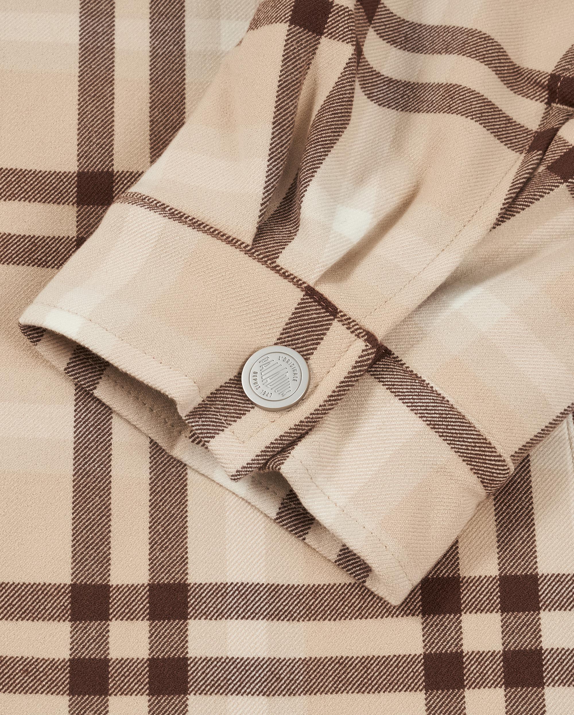 1011823-160 | MEN'S IRIS LOGO CHECKED POCKET JACKET | LTH CO PLAID - Image 6