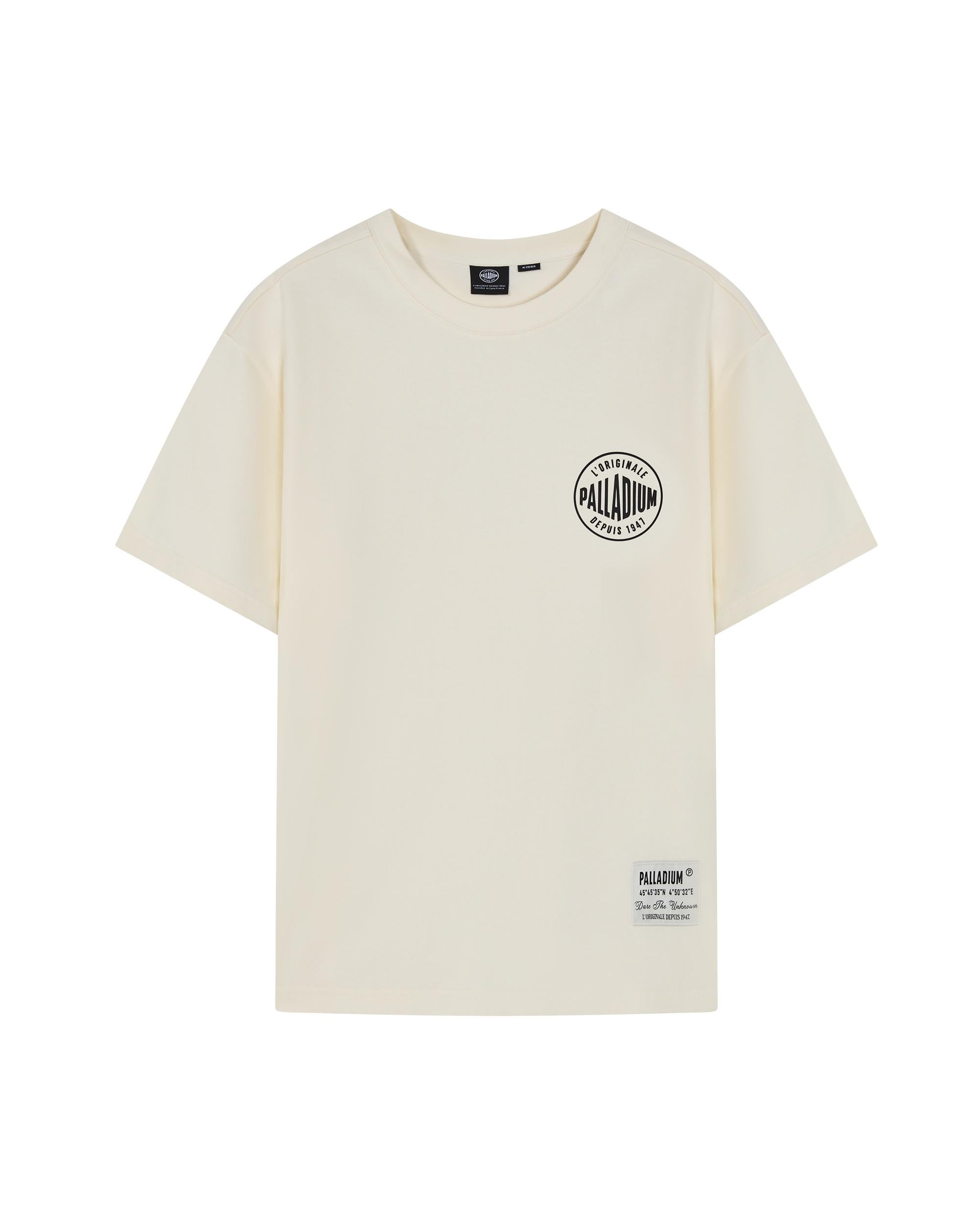 1011838-232 | MEN'S PALLADIUM LOGO SHORT SLEEVES T-SHIRT | VANILLA ICE