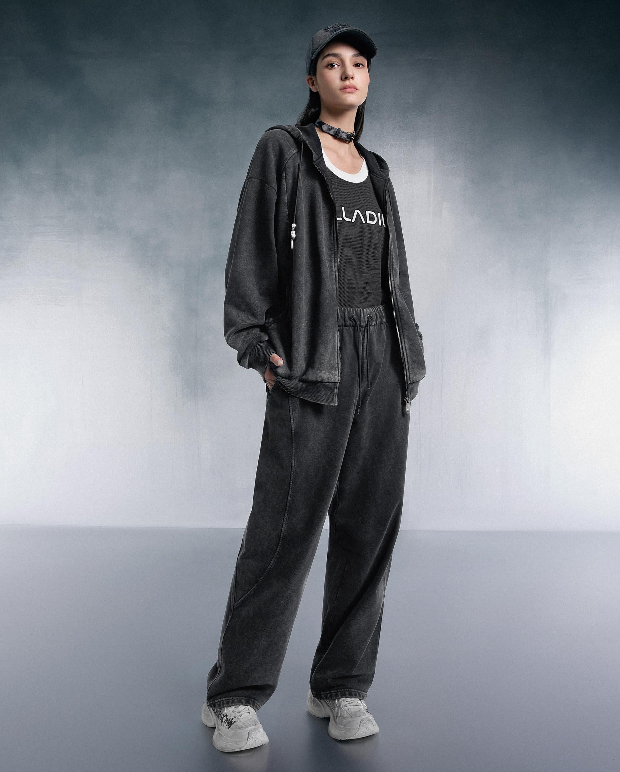 1011843-032 | MEN'S IRIS LOGO LOOSE FIT WASHED COTTON JACKET | TAP SHOE - Image 3