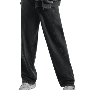 1011844-032 | MEN'S STONE WASHED LOOSE FIT PANTS | TAP SHOE