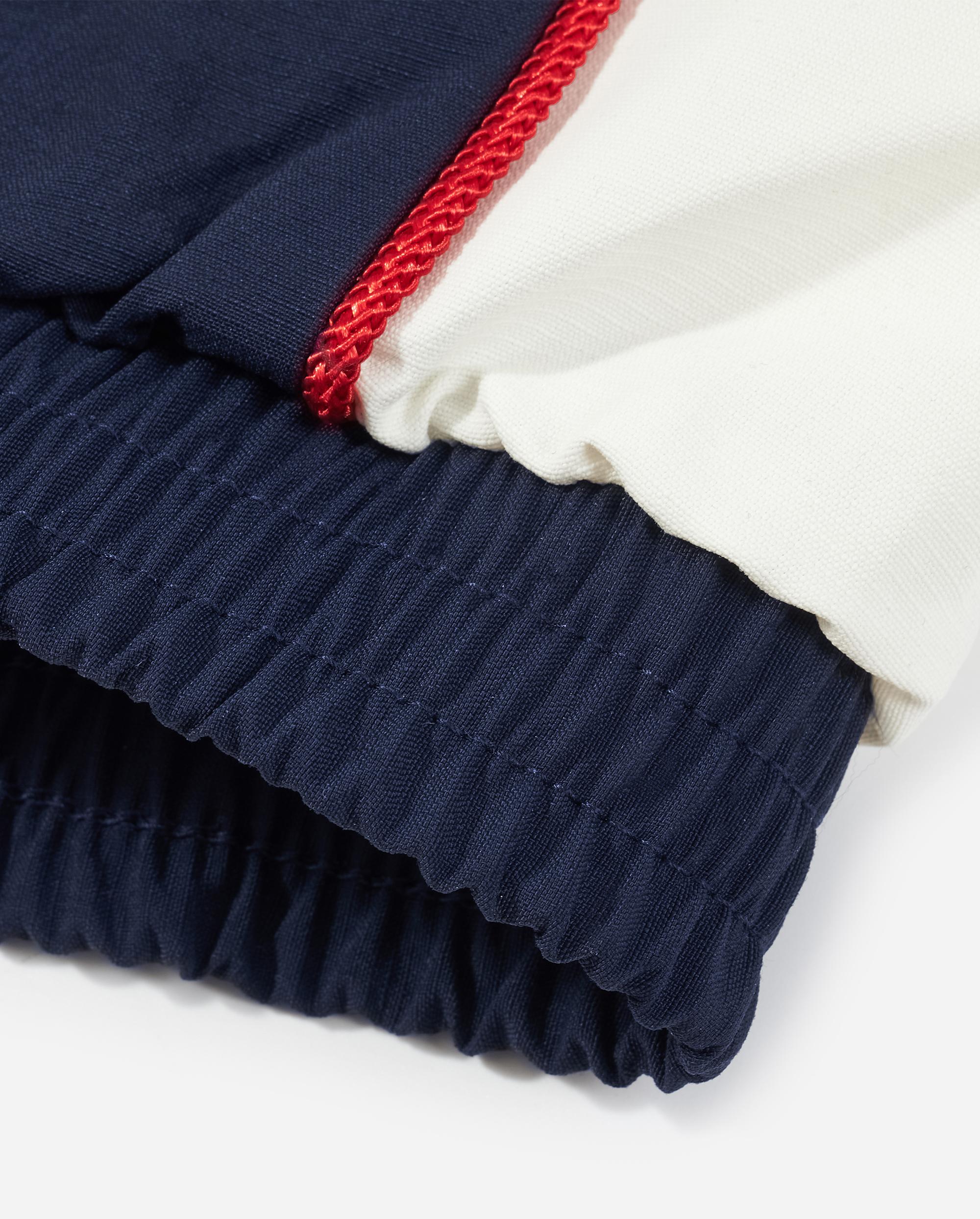 1011858-453 | MEN'S IRIS LOGO COLOR BLOCKS LOOSE FIT JACKET | MARITIME BLUE - Image 7