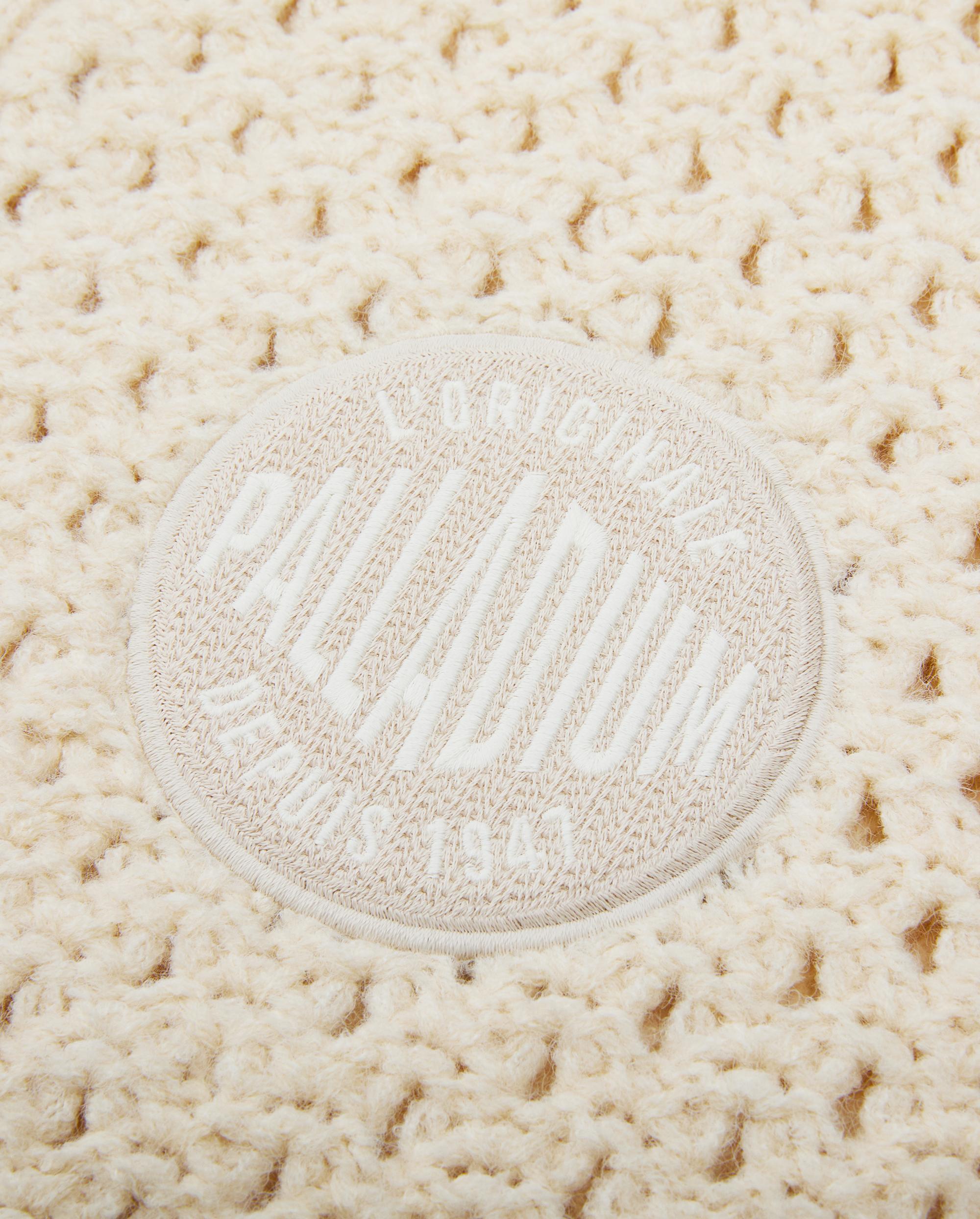 1011891-244 | MEN'S PALLADIUM LOGO V-NECK CARDIGAN | WHITECAP GRAY - Image 7