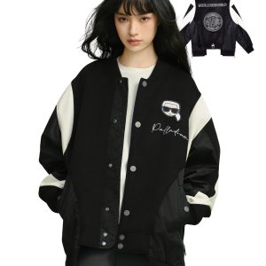 109234-032 | MEN'S PALLADIUM X KARL LAGERFELD JACKET | LEAD BLACK