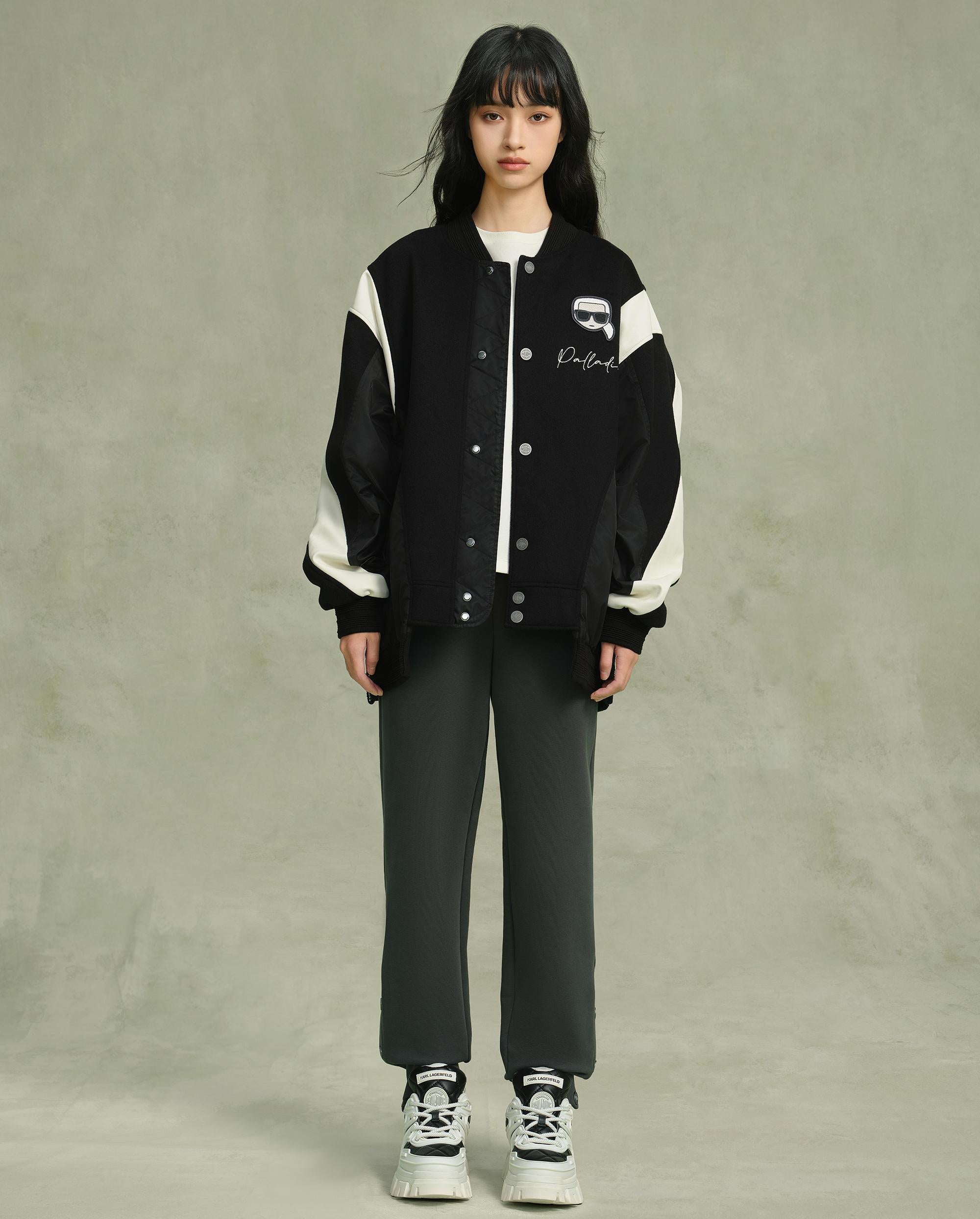 109234-032 | MEN'S PALLADIUM X KARL LAGERFELD JACKET | LEAD BLACK - Image 3