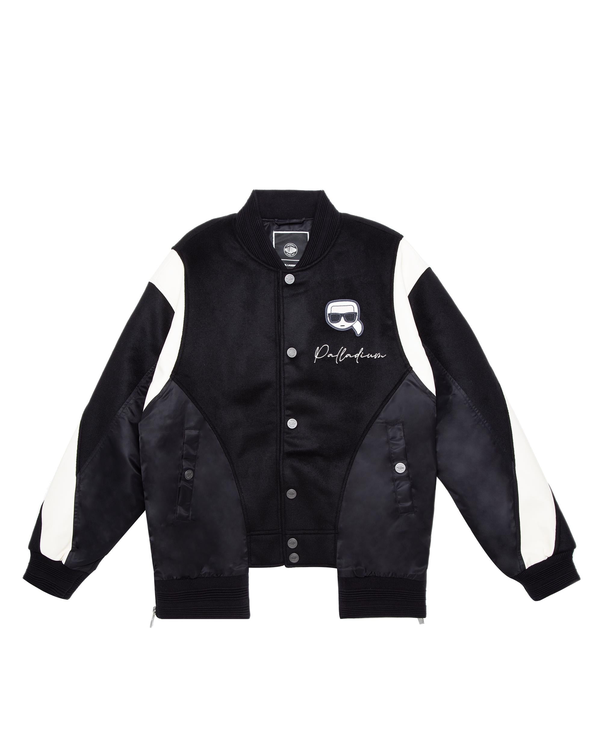 109234-032 | MEN'S PALLADIUM X KARL LAGERFELD JACKET | LEAD BLACK - Image 4