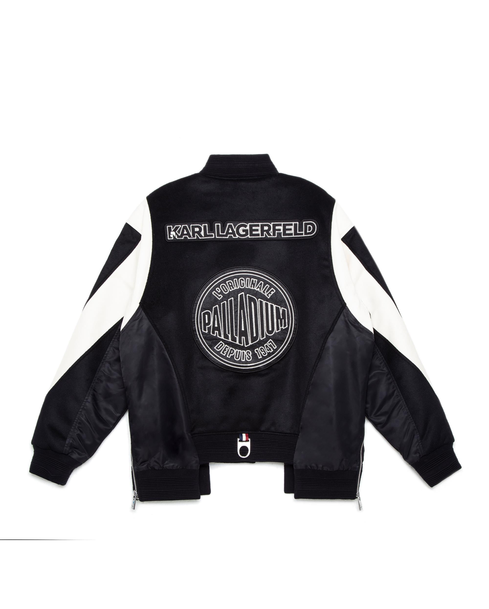 109234-032 | MEN'S PALLADIUM X KARL LAGERFELD JACKET | LEAD BLACK - Image 5