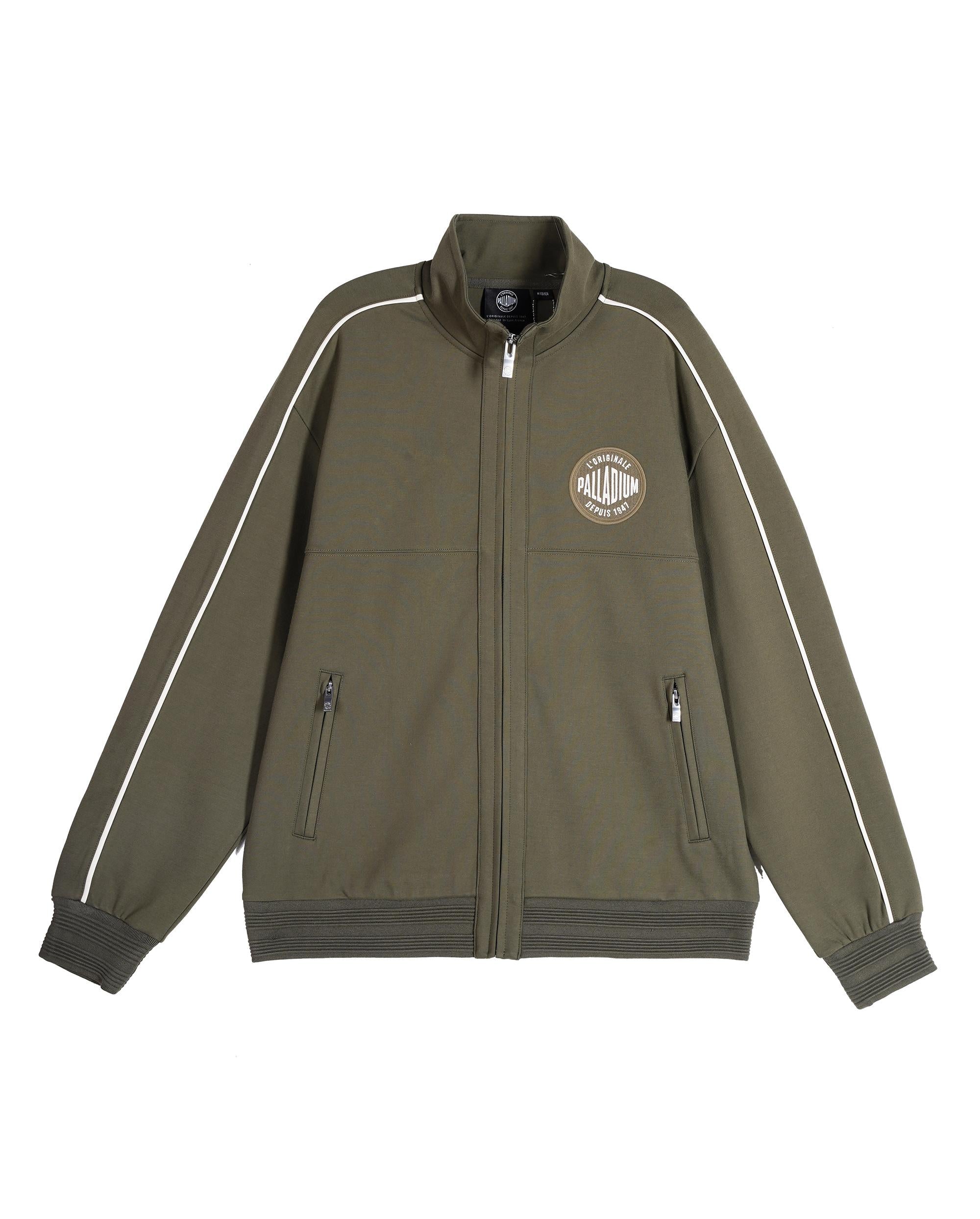 109658-367 | MEN'S PALLADIUM LOGO SIDE STRIPED JACKET | TEA LEAF - Image 4