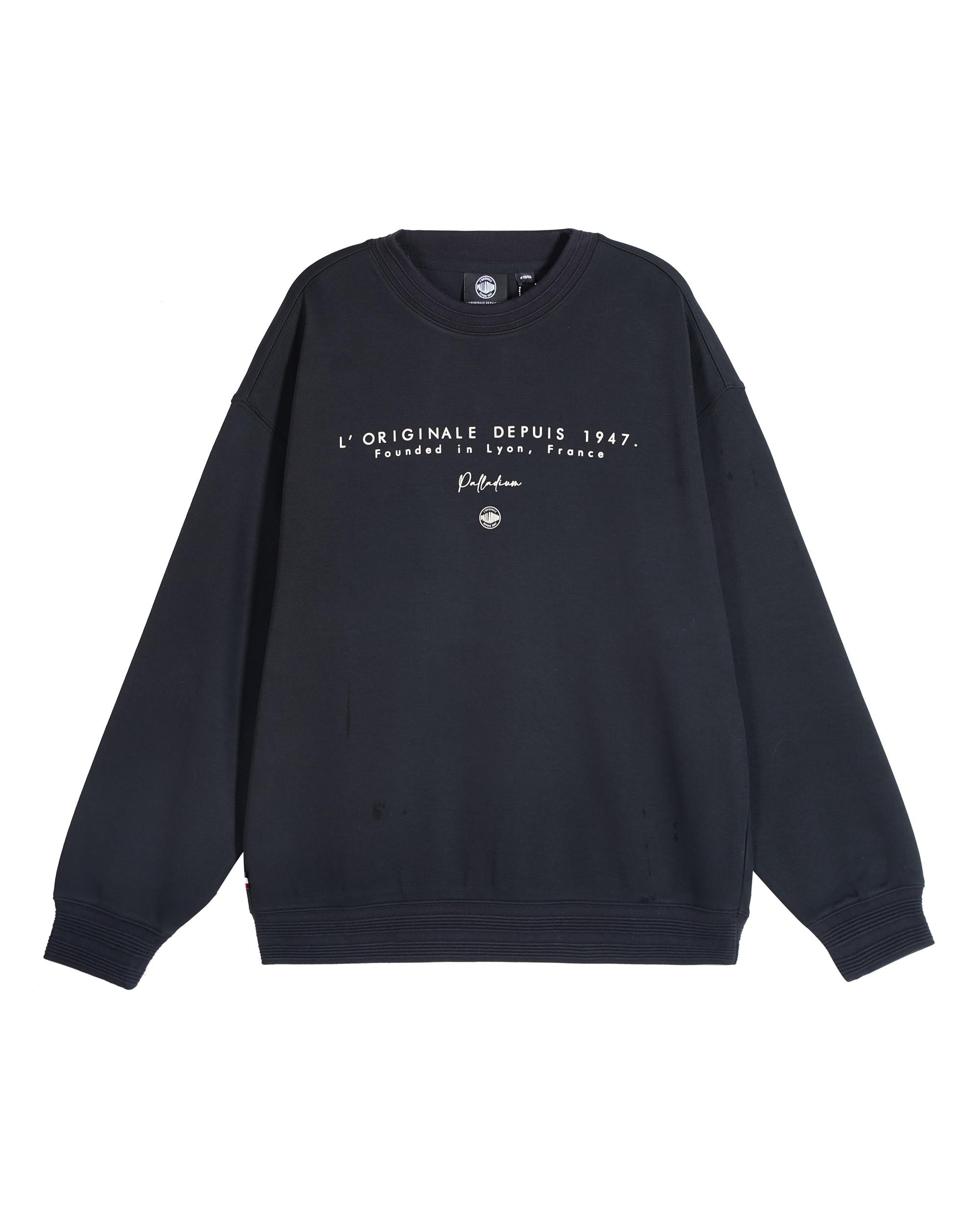 109717-032 | MEN'S PALLADIUM LOGO LOOSE FIT SWEATSHIRT | TAP SHOE - Image 4