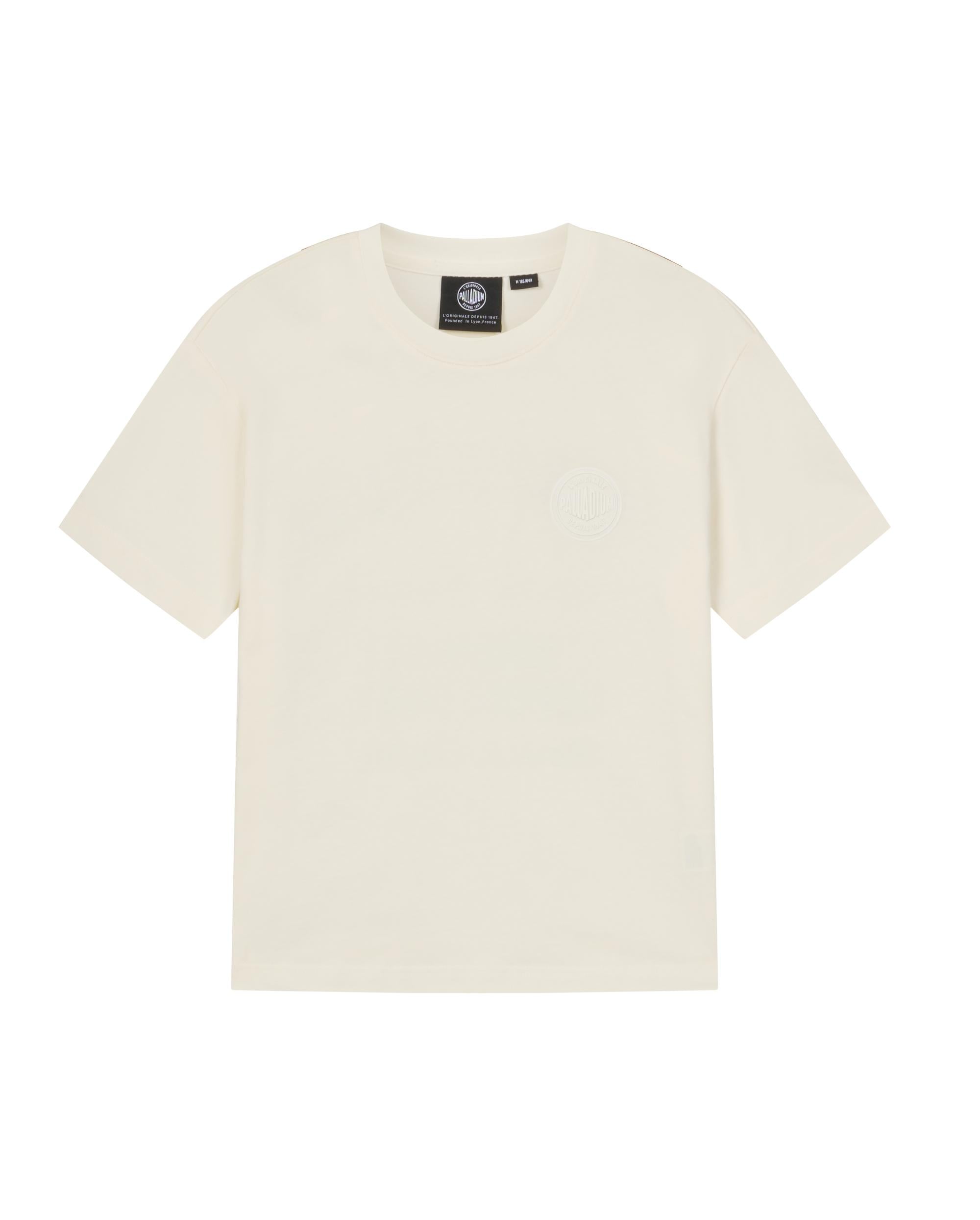 1910485-232 | WOMEN'S PALLADIUM LOGO COTTON T-SHIRT | VANILLA ICE - Image 4