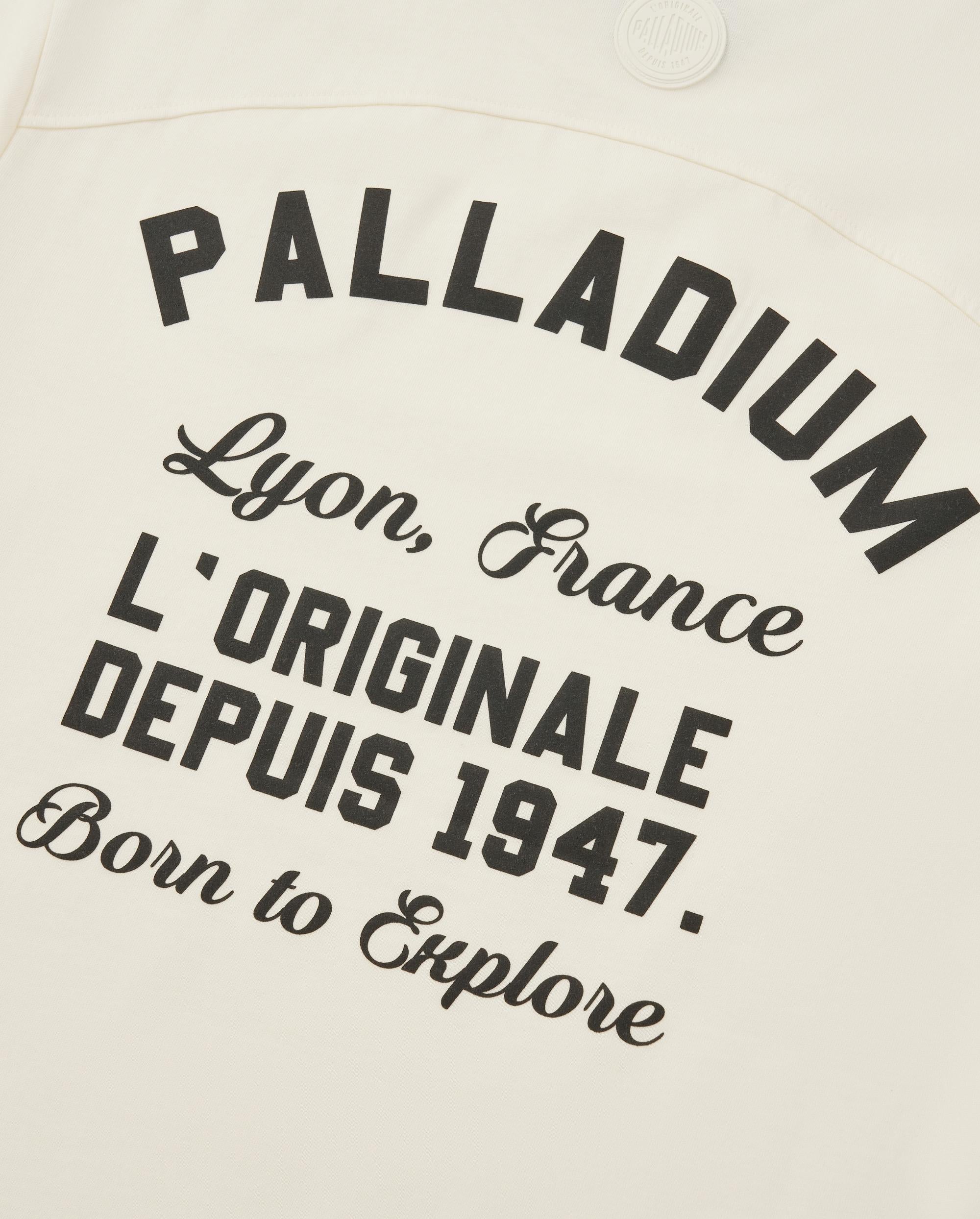 1910485-232 | WOMEN'S PALLADIUM LOGO COTTON T-SHIRT | VANILLA ICE - Image 6