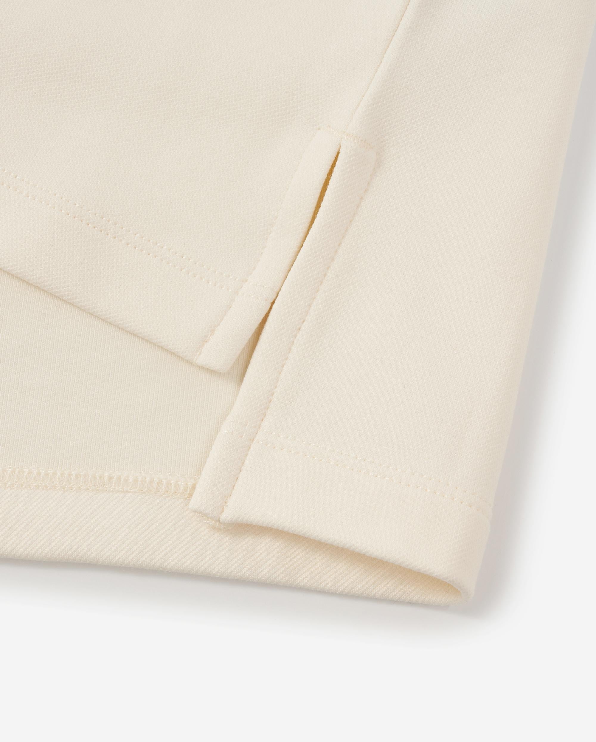 1910513-262 | WOMEN'S IRIS LOGO SLIM-FIT LONG SLEEVES T-SHIRT | MARSHMALLOW - Image 8