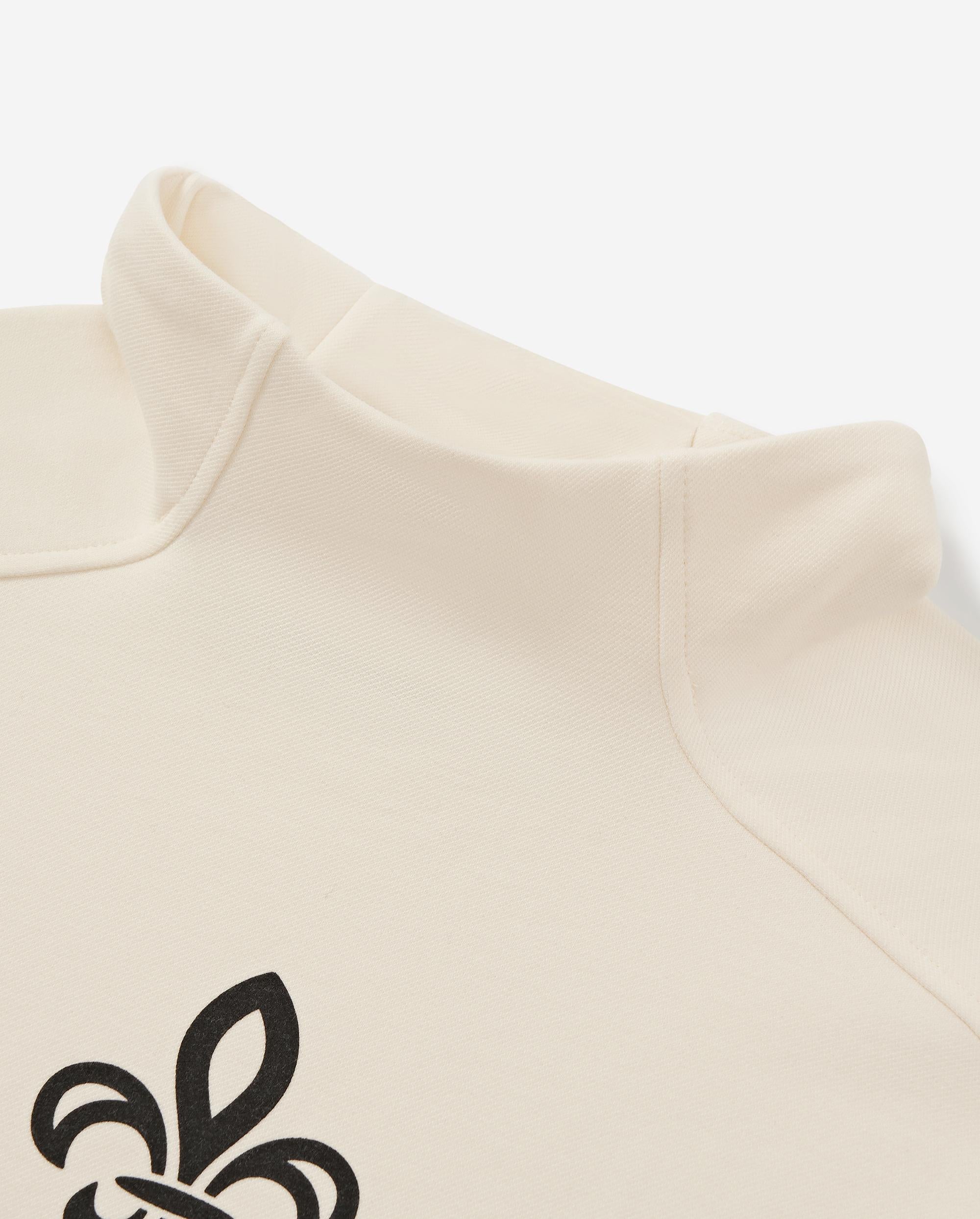 1910513-262 | WOMEN'S IRIS LOGO SLIM-FIT LONG SLEEVES T-SHIRT | MARSHMALLOW - Image 6