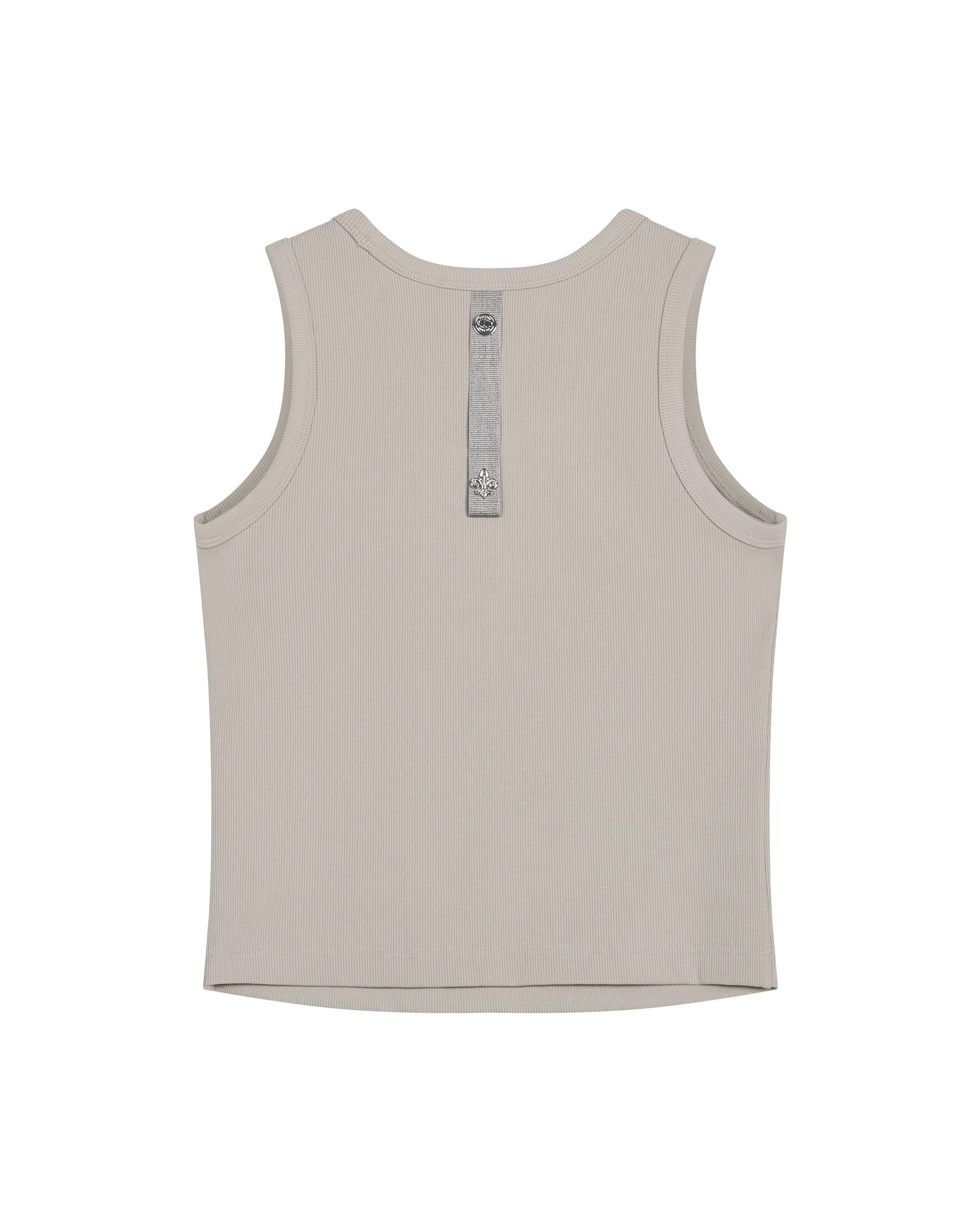 1911398-031 | WOMEN'S IRIS LOGO TANK TOP | FLINT GRAY - Image 5