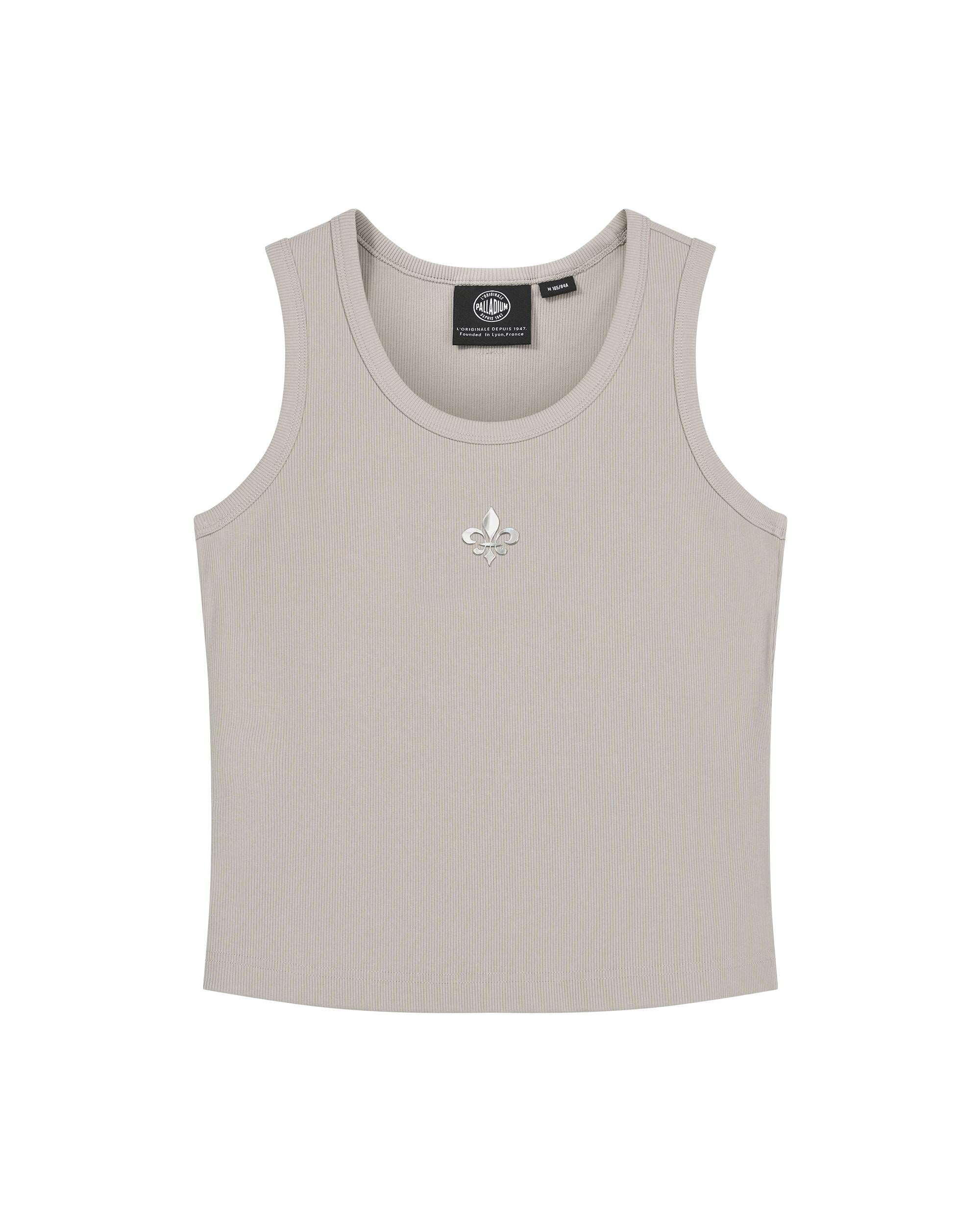 1911398-031 | WOMEN'S IRIS LOGO TANK TOP | FLINT GRAY - Image 4