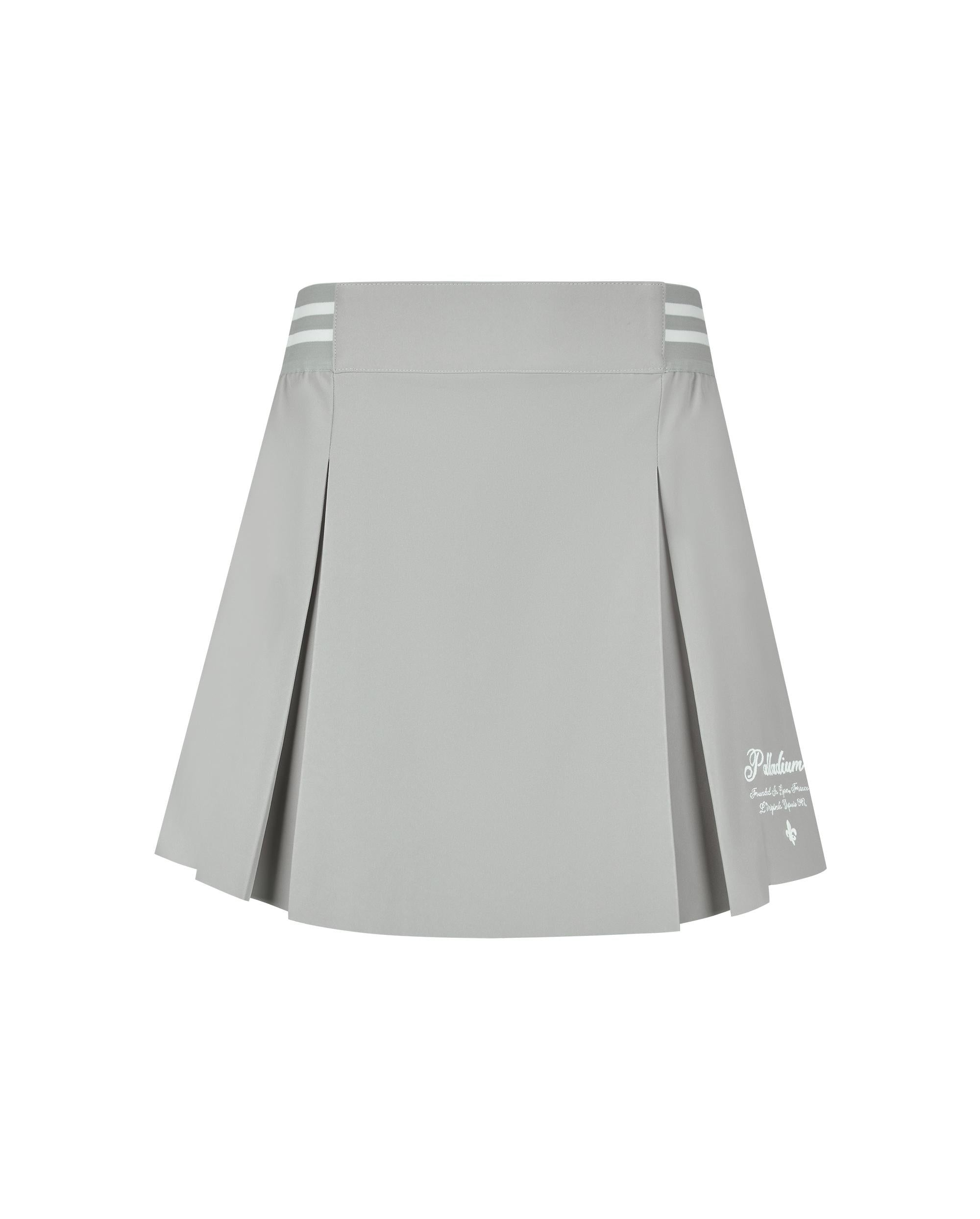 1911411-078 | WOMEN'S PALLADIUM LOGO A-LINE MINI SKIRT | WILD DOVE - Image 4