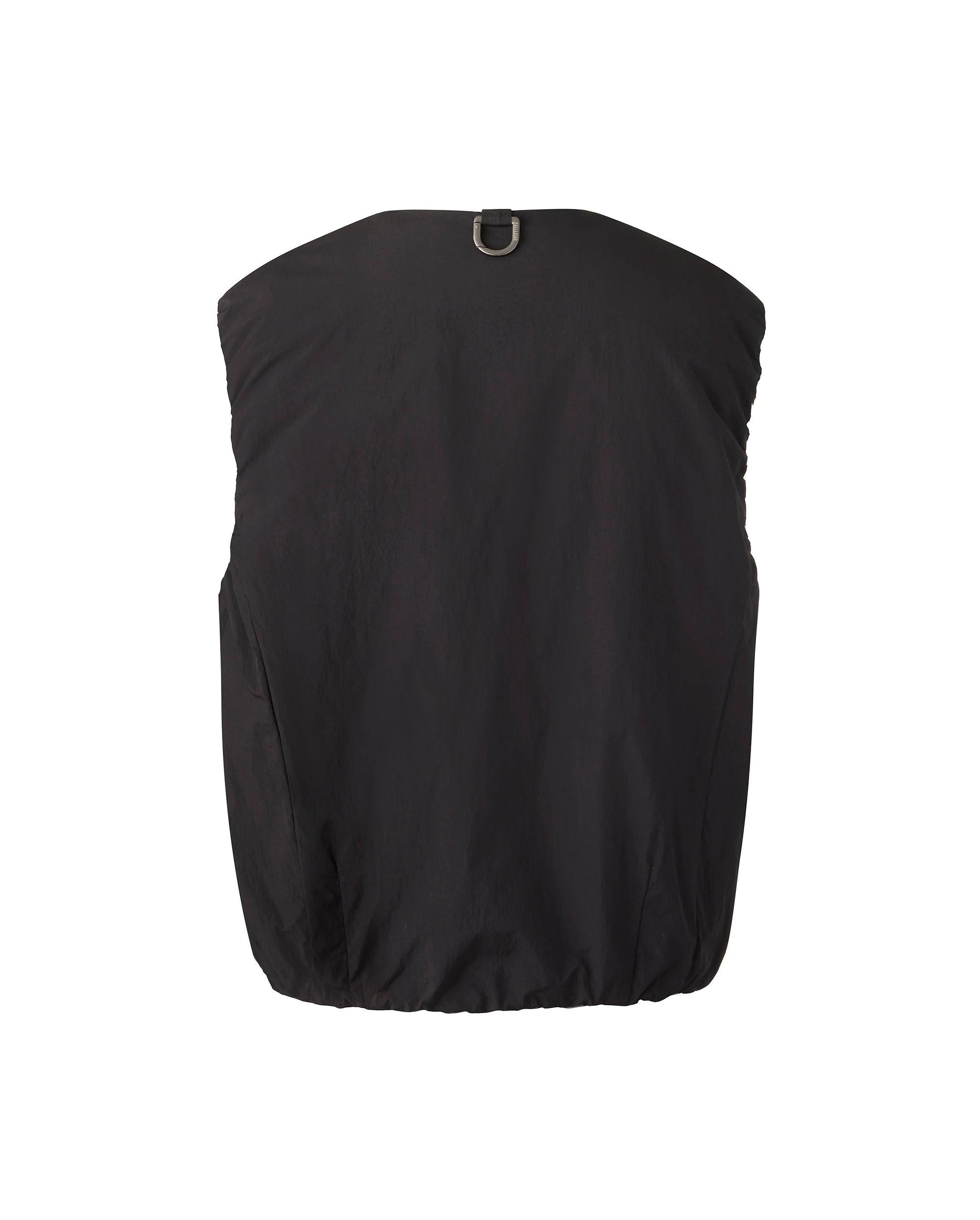 1911713-008 | WATER REPELLENT REVERSIBLE PADDED VEST JACKET | BLACK - Image 7