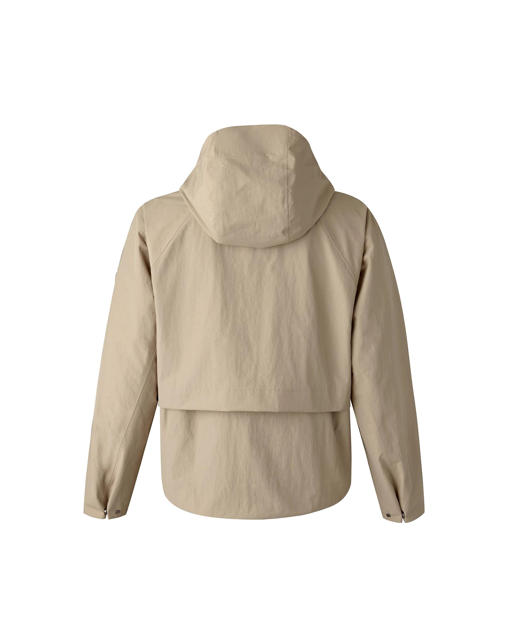 1911714-257 | WOMEN'S WATER REPELLENT WINDBREAKER HOODED JACKET | WARM SAND - Image 2