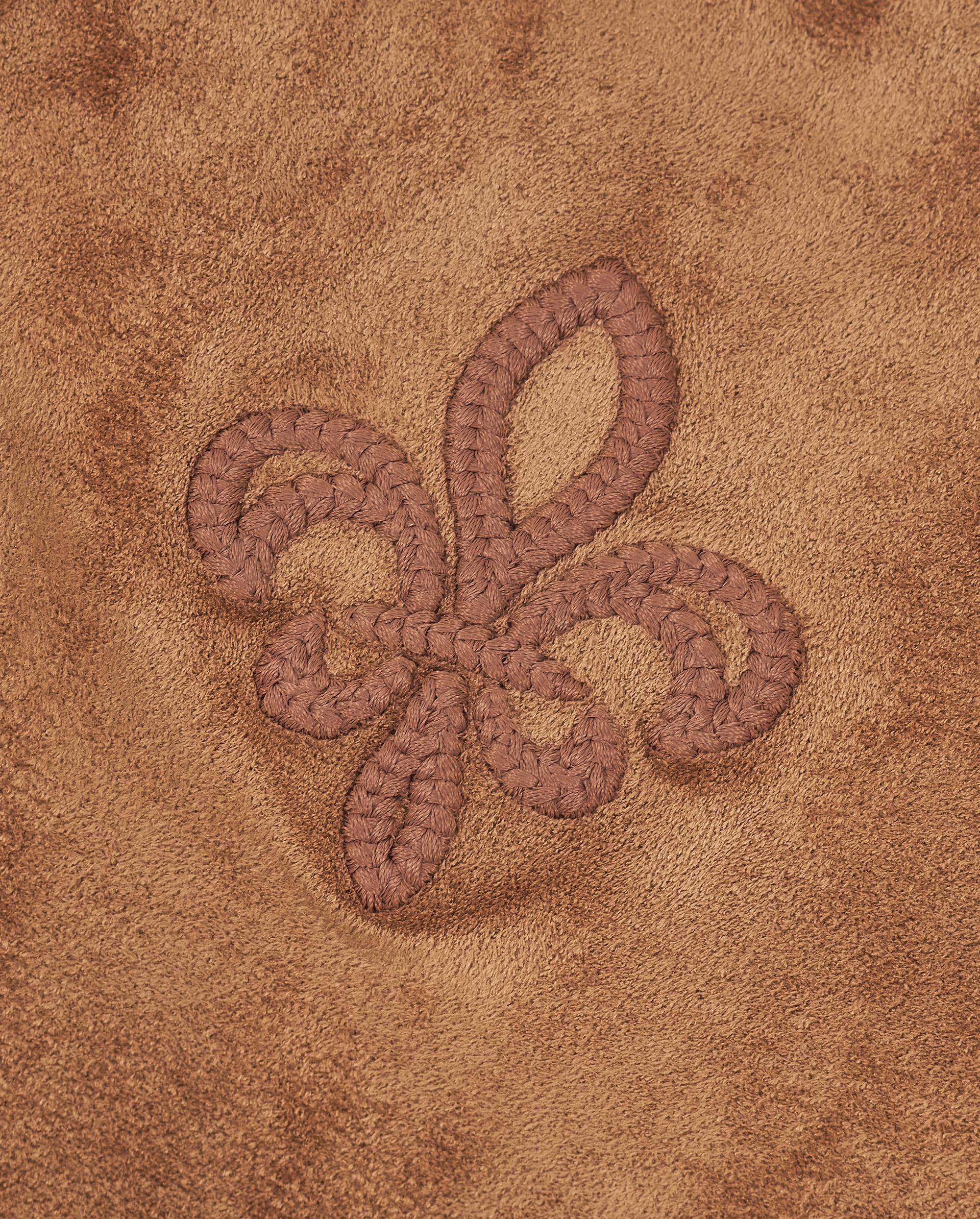 1911915-238 | WOMEN'S IRIS LOGO FAUX SUEDE FLEECE COLLAR JACKET | DACHSHUND - Image 7