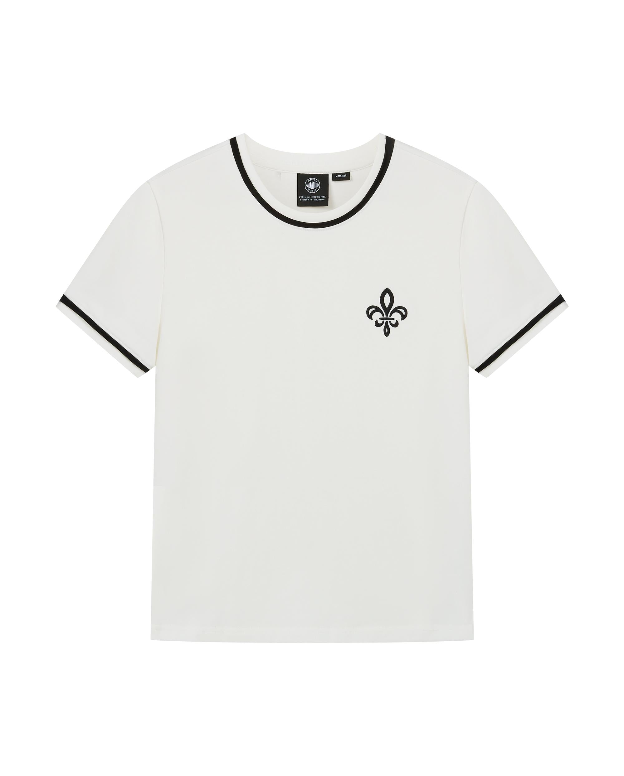 1911931-262 | WOMEN'S IRIS LOGO COLOR BLOCKS T-SHIRT | MARSHMALLOW