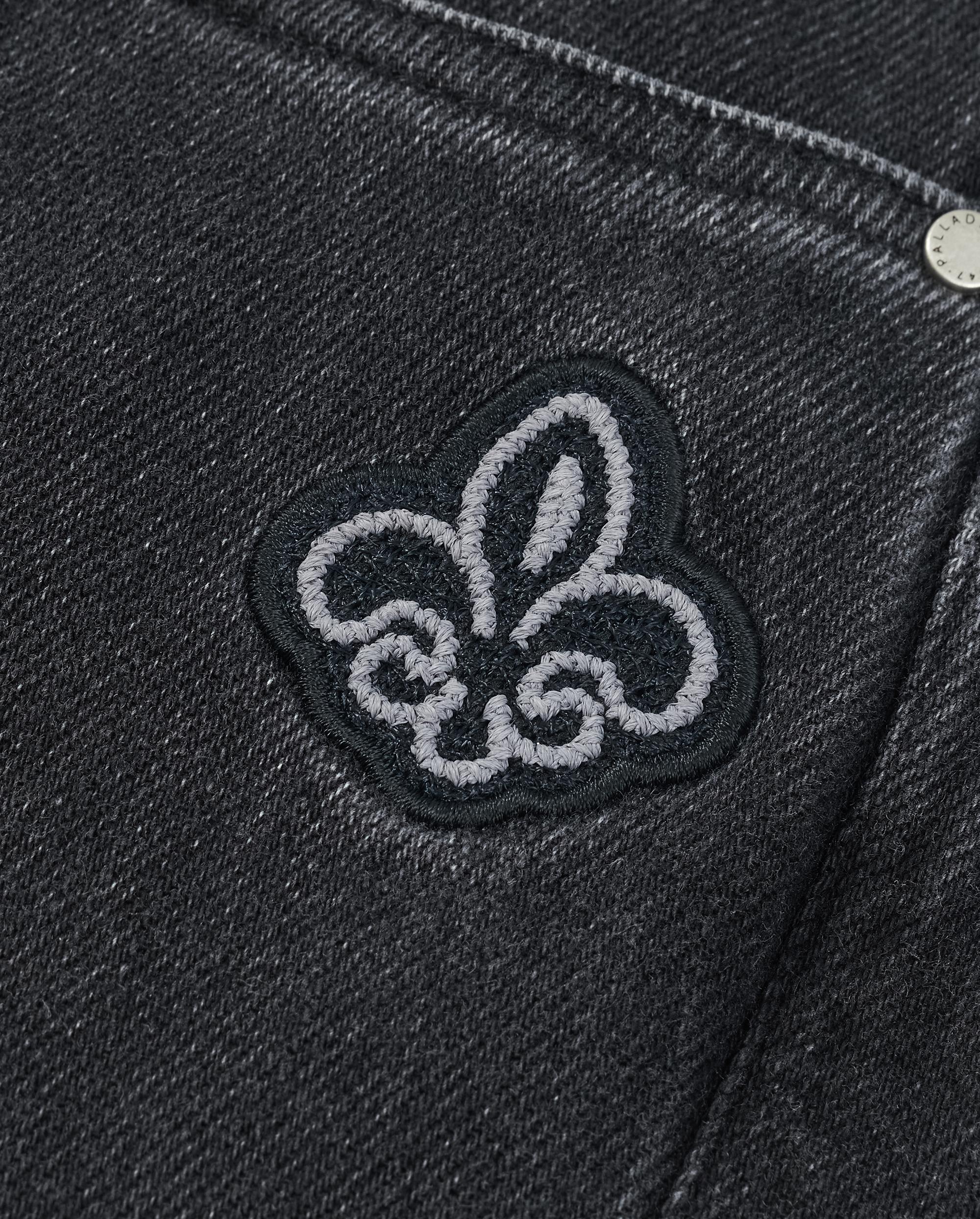 1911957-032 | WOMEN'S IRIS LOGO WIDE-LEG JEANS | TAP SHOE - Image 4