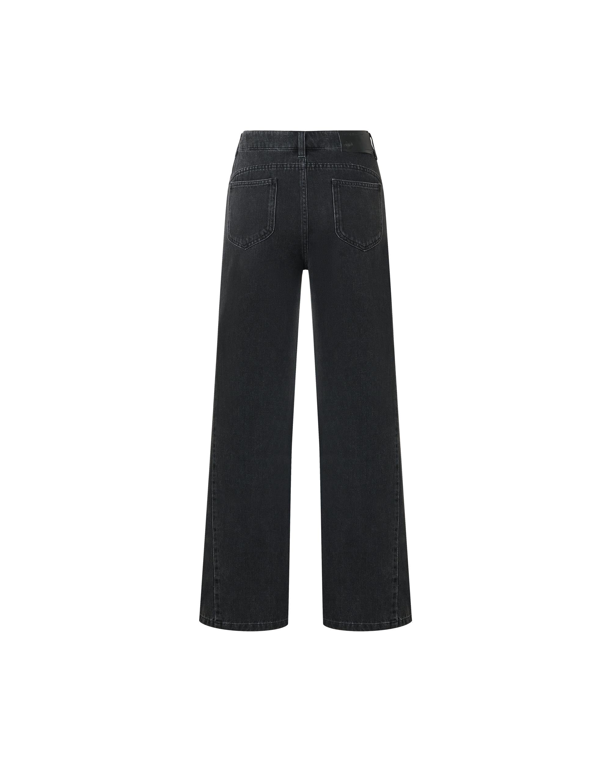 1911957-032 | WOMEN'S IRIS LOGO WIDE-LEG JEANS | TAP SHOE - Image 2
