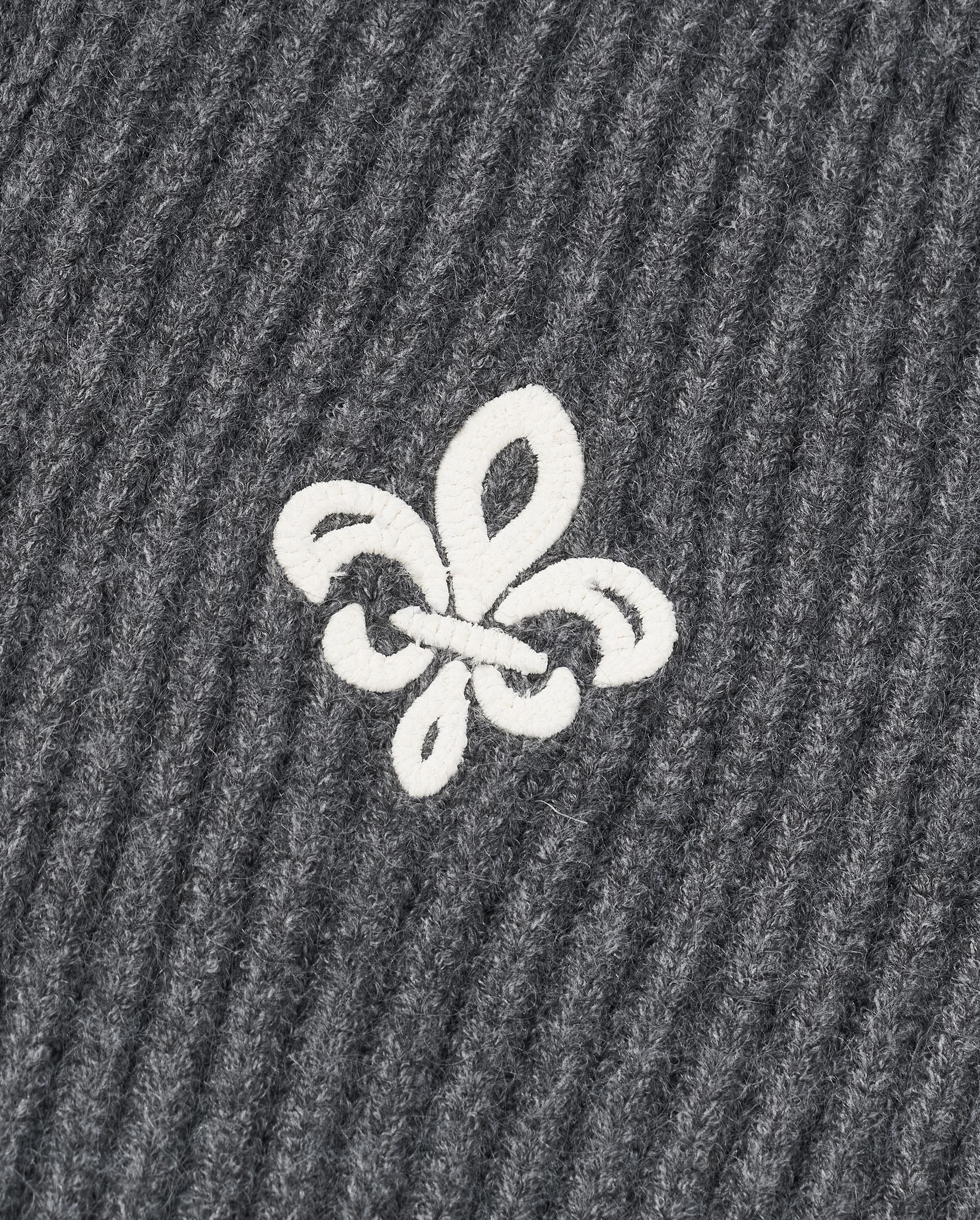 1911985-069 | WOMEN'S IRIS LOGO REVERSIBLE ZIP CARDIGAN | GRAY PINSTRIPE - Image 7