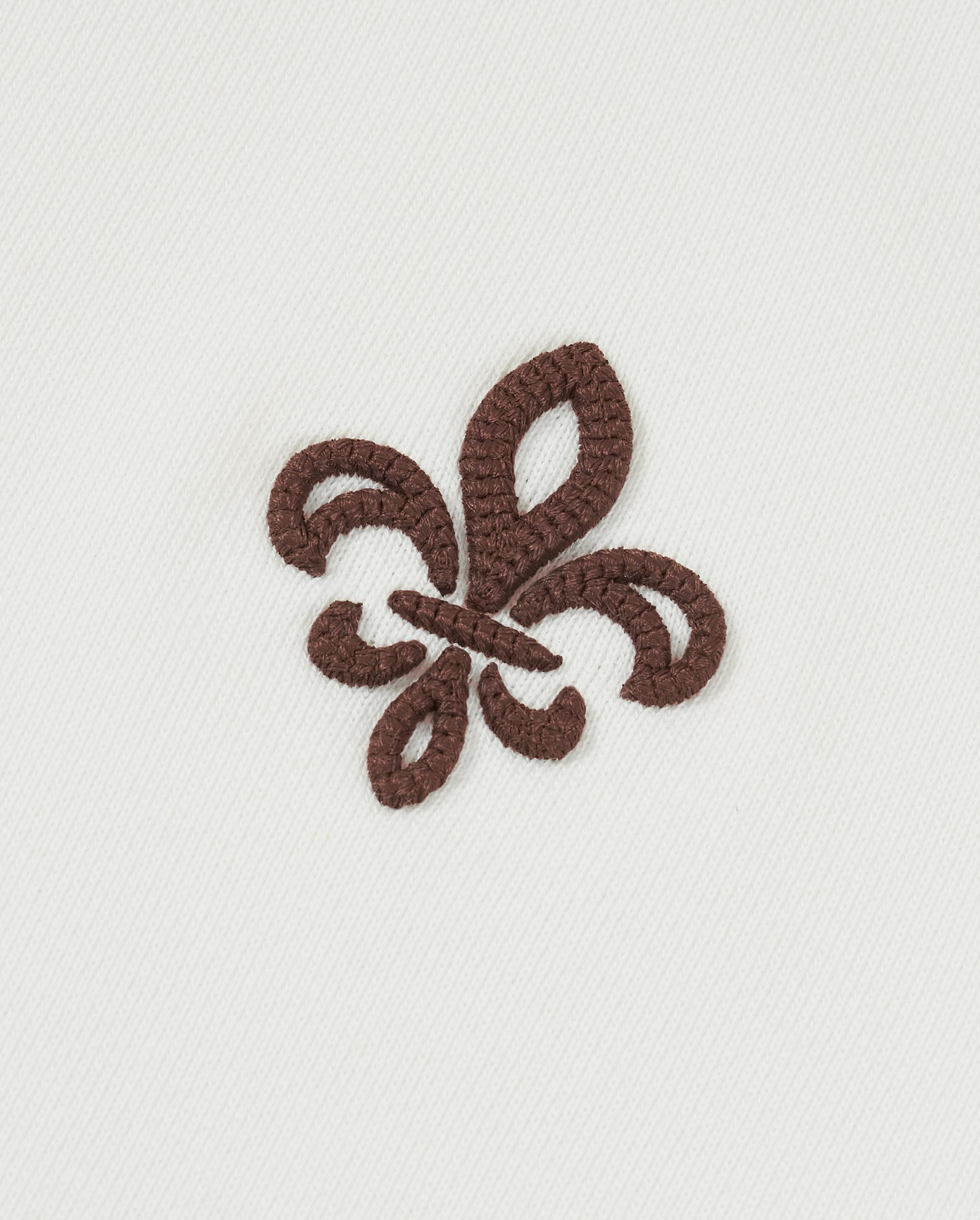 1911993-262 | WOMEN'S PALLADIUM IRIS LOGO SIDE TAPED COTTON SWEA | MARSHMALLOW - Image 5