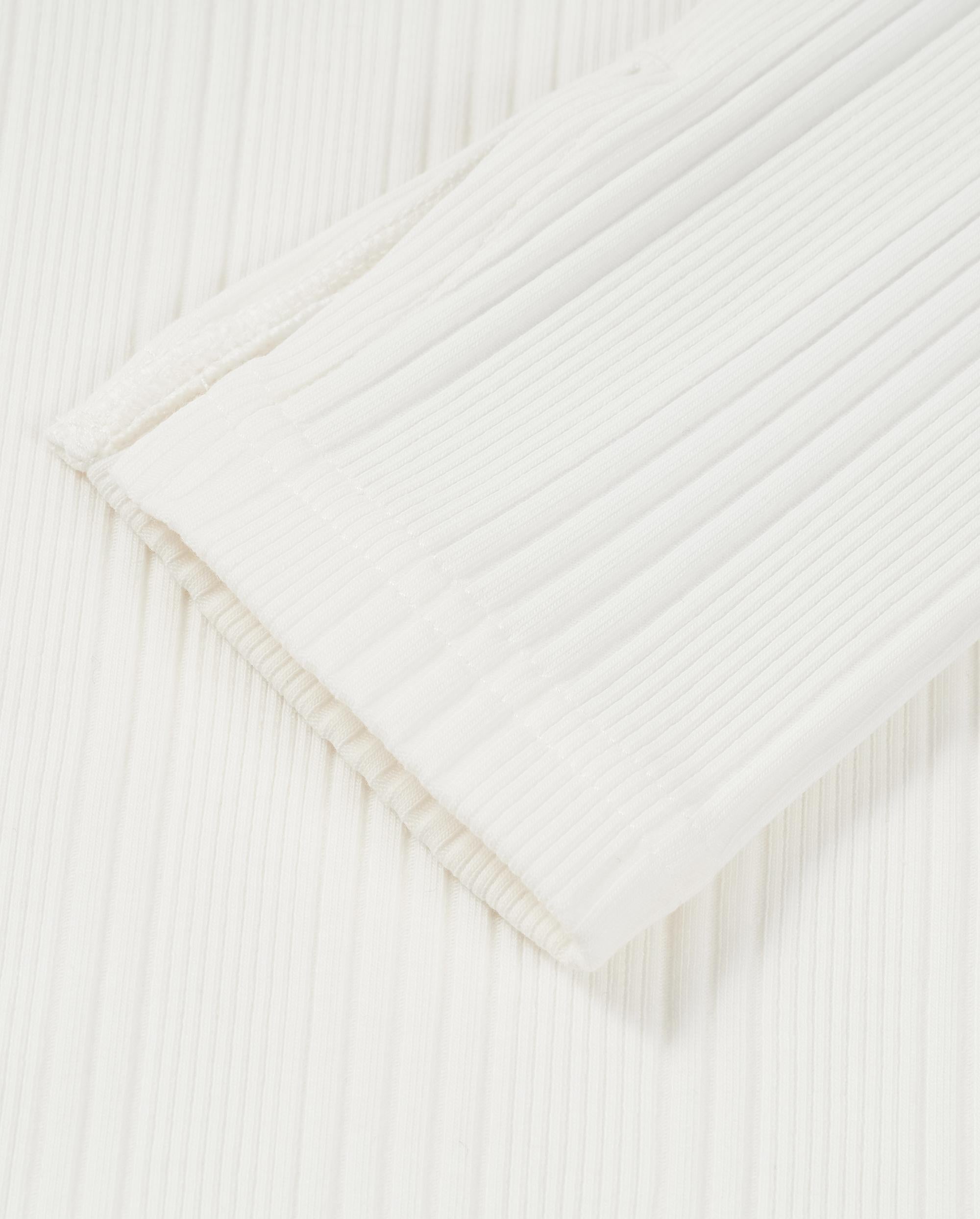 1912003-262 | WOMEN'S IRIS LOGO LONG SLEEVES T-SHIRT | MARSHMALLOW - Image 5