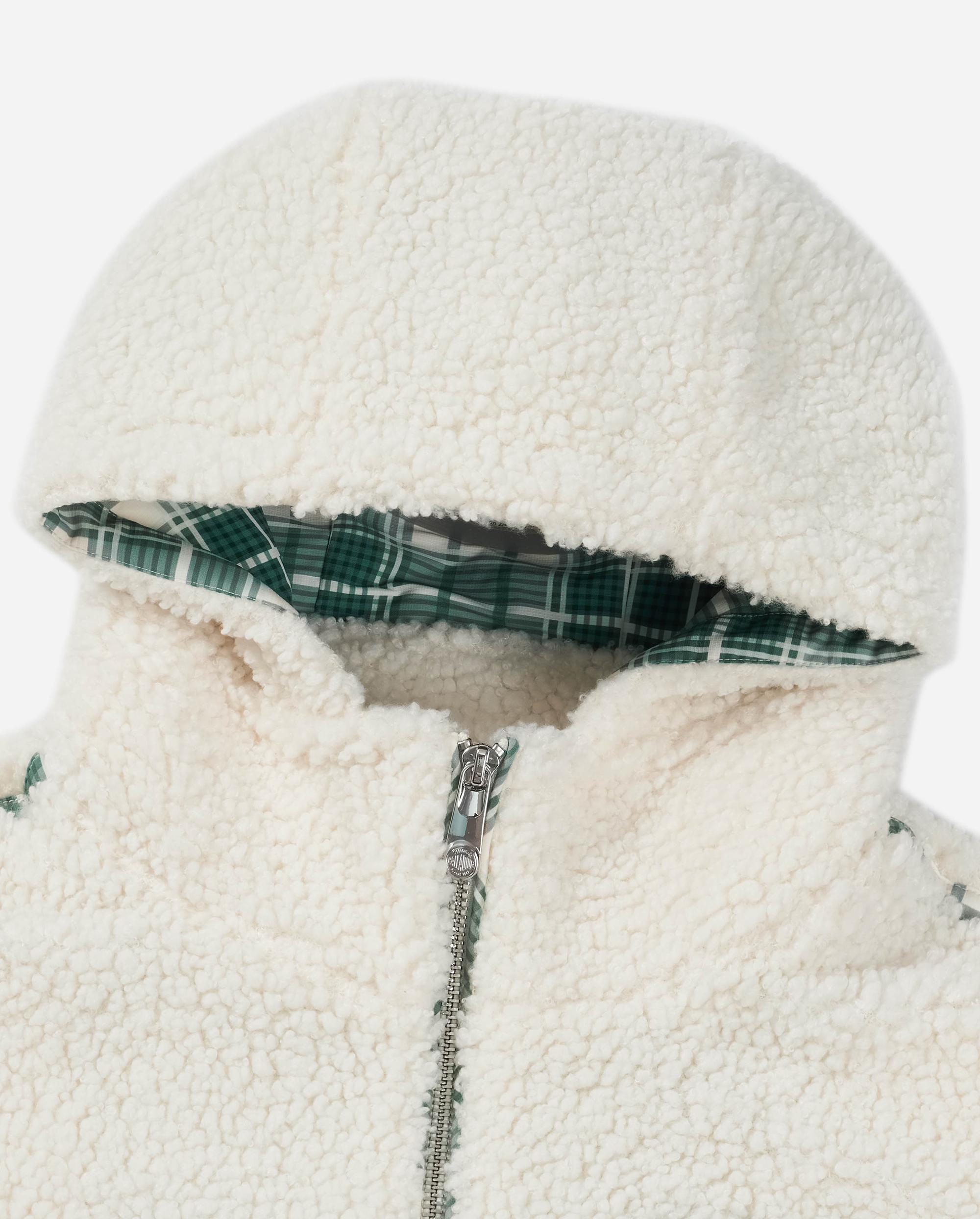 1912206-232 | WOMEN'S P LOGO SIDE TAPED FLEECE HOODED JACKET | VANILLA ICE - Image 3