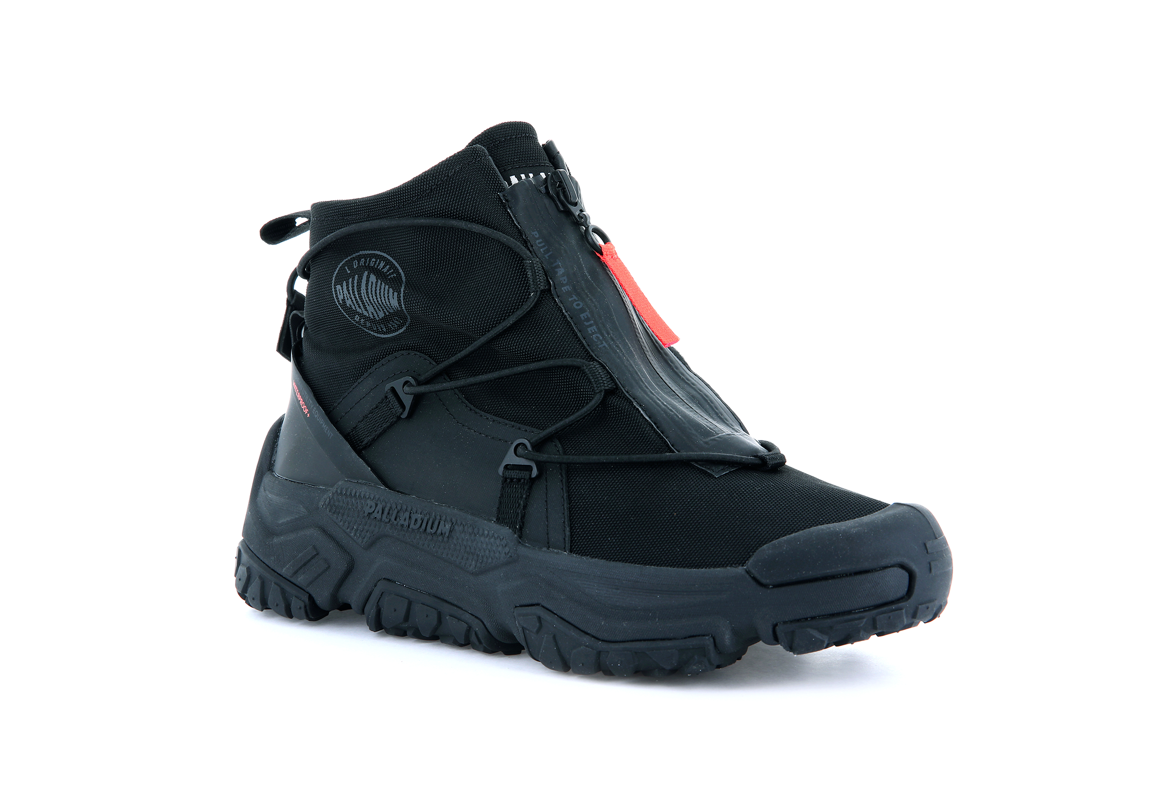 77169-010-M | OFF-GRID HI ZIP WATERPROOF + | BLACK/BLACK - Image 2