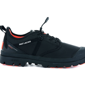 77338-001-M | UNISEX OX TRAVEL LITE+ WATERPROOF SNEAKERS | BLACK/BLACK