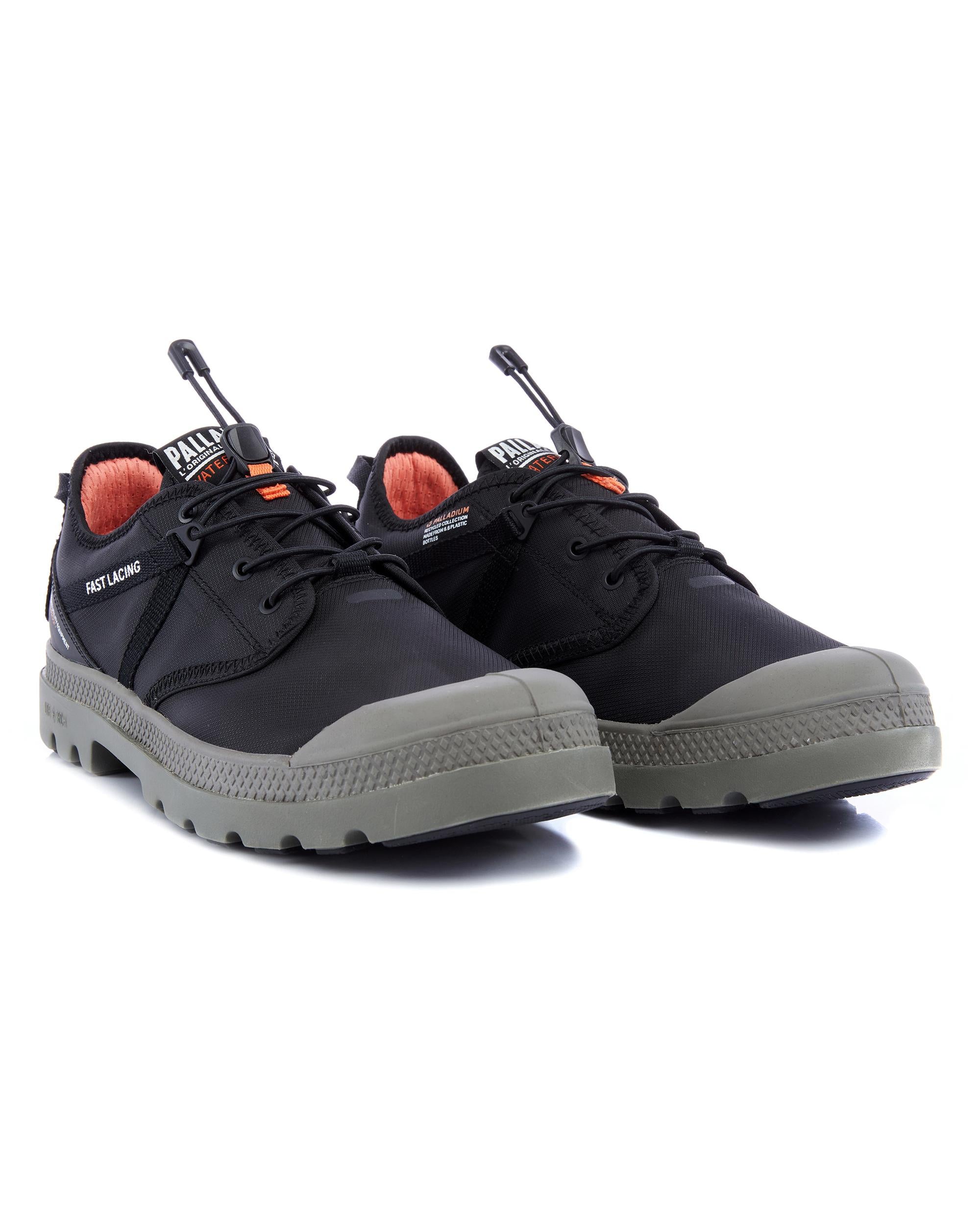 77338-008-M | UNISEX OX TRAVEL LITE+ WATERPROOF SNEAKERS | BLACK/DUSKY GREE - Image 5