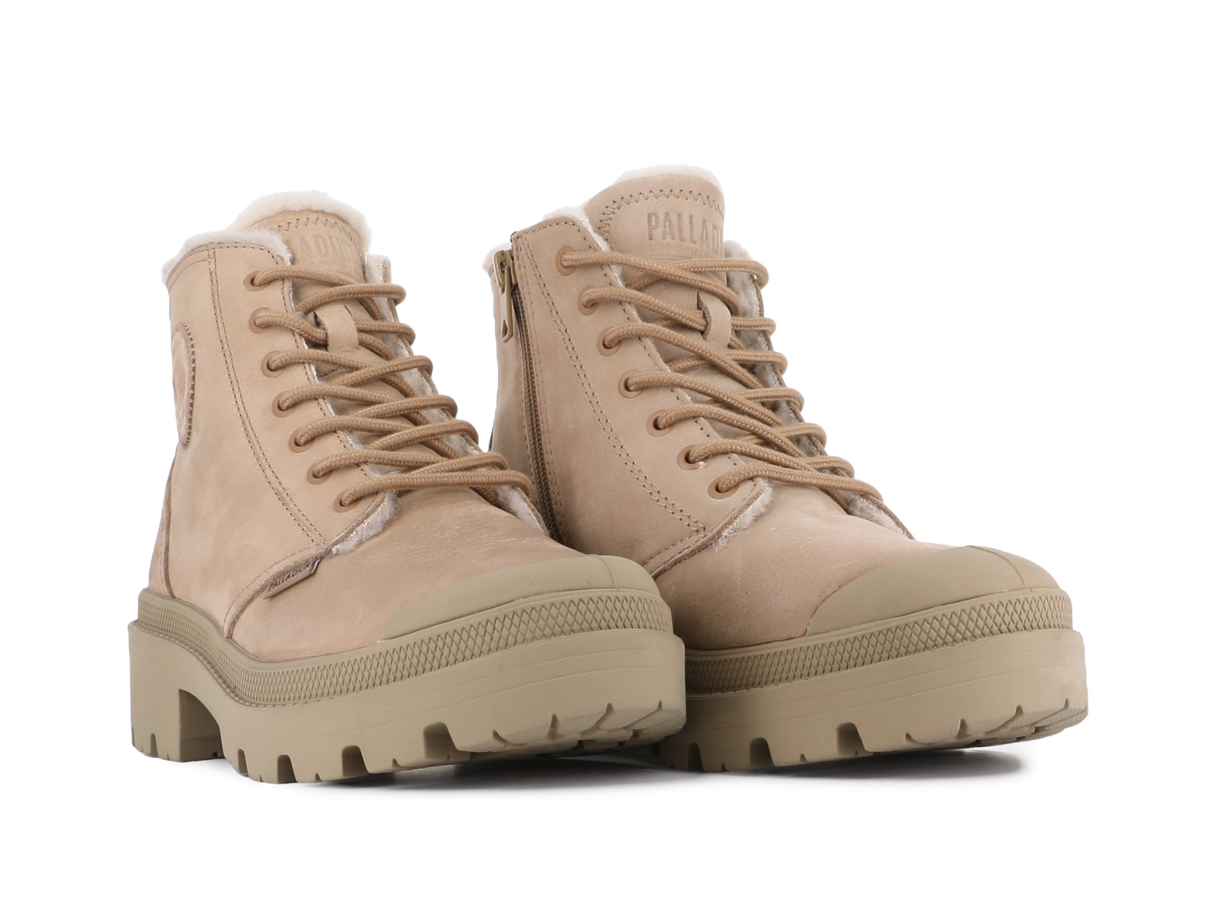 98867-223-M | PALLABASE NUBUCK ZIP WL | OCHRE TAN - Image 6