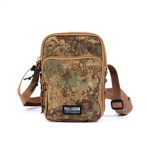 BG656-238 | PALLADIUM LOGO WATER REPELLENT CROSSBODY BAG | WOODLIN/CAMO