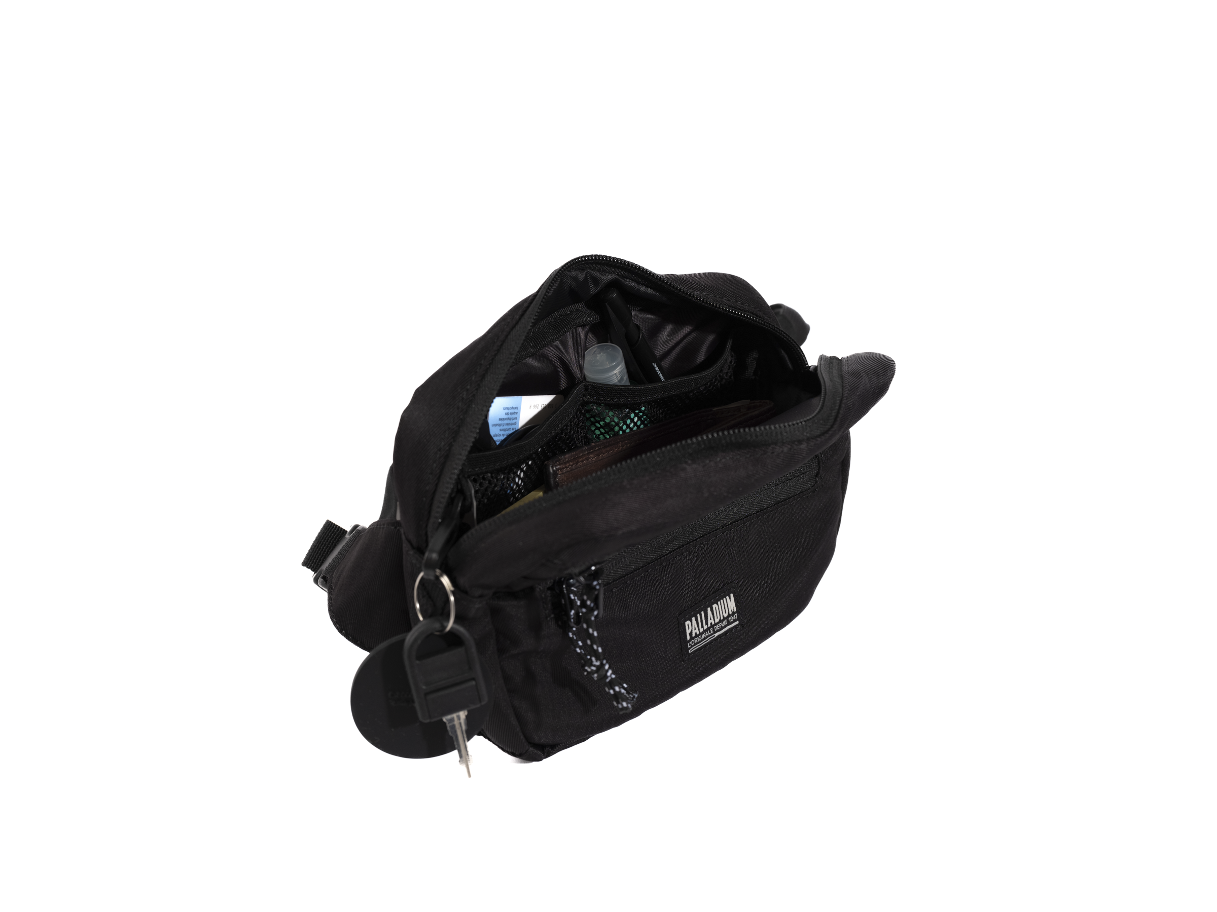 BG658-008 | MINI WAIST BAG | BLACK - Image 4