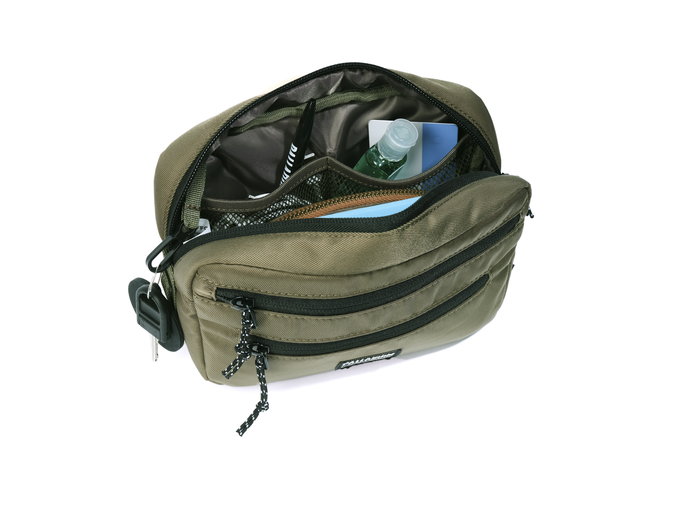 BG658-308 | MINI WAIST BAG | DUSKY GREEN - Image 4